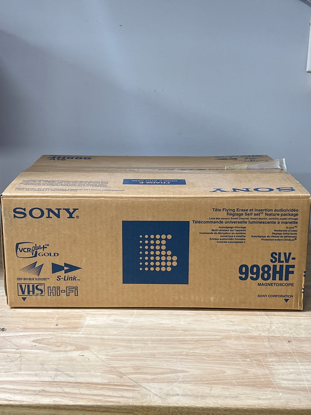 Sony SLV-998HF VHS VCR Video Cassette Recorder - Used