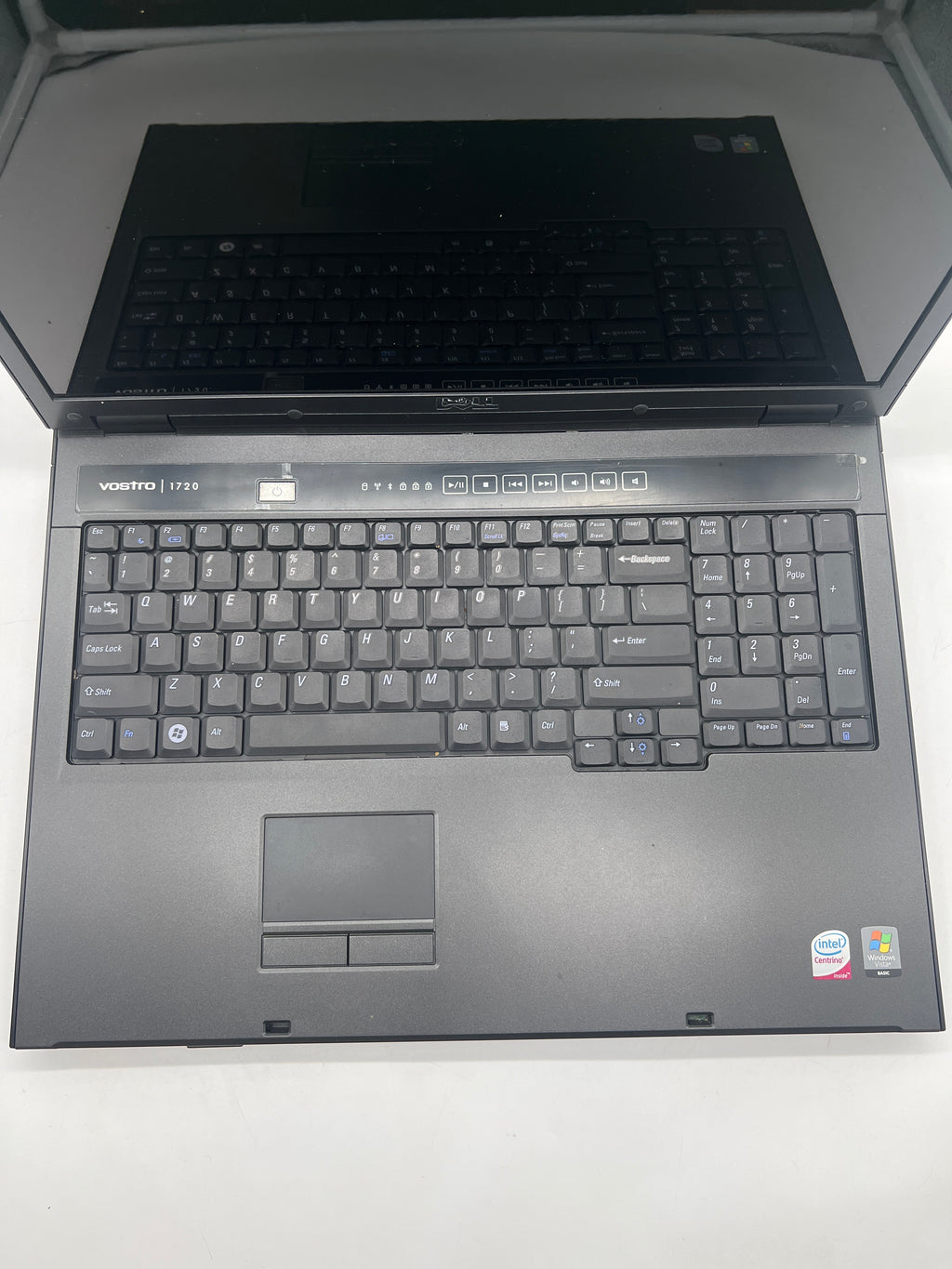 Dell Vostro 1720 2 Duo T9550 4GB RAM 160GB HD - For Parts (Bad Battery)
