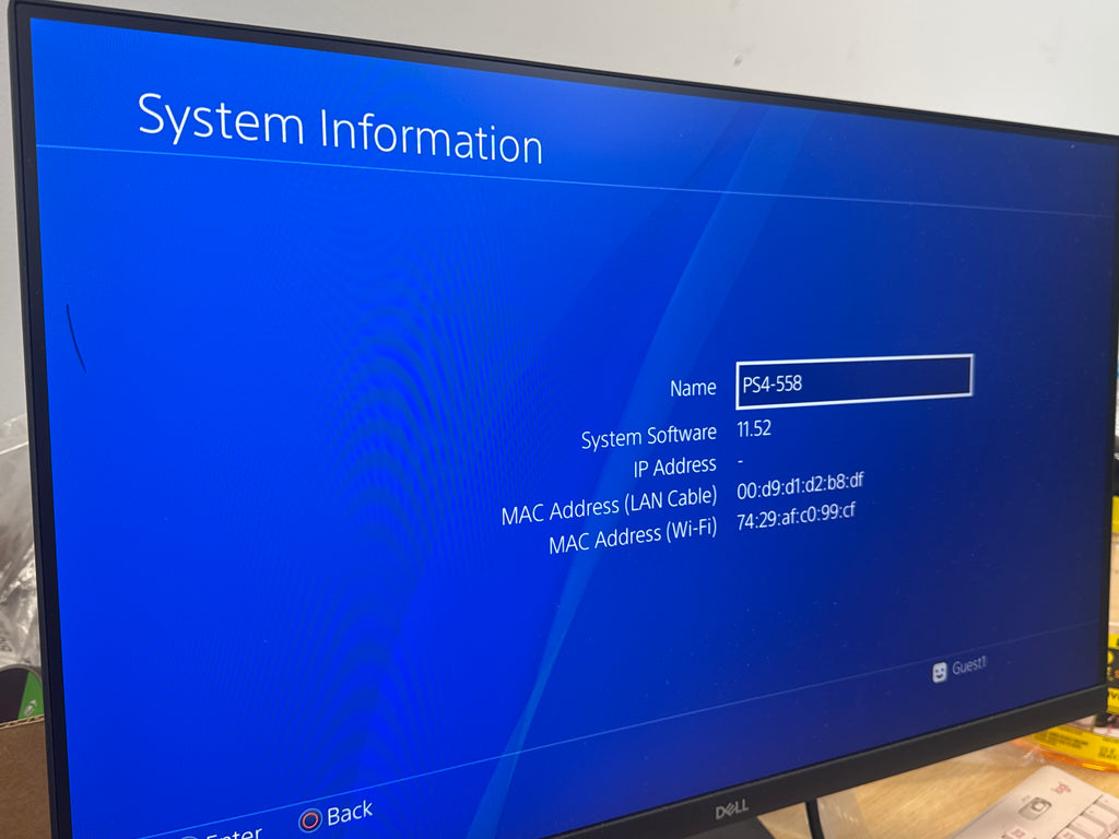 Sony PlayStation 4 CUH-1115A 500GB Black Console - Used