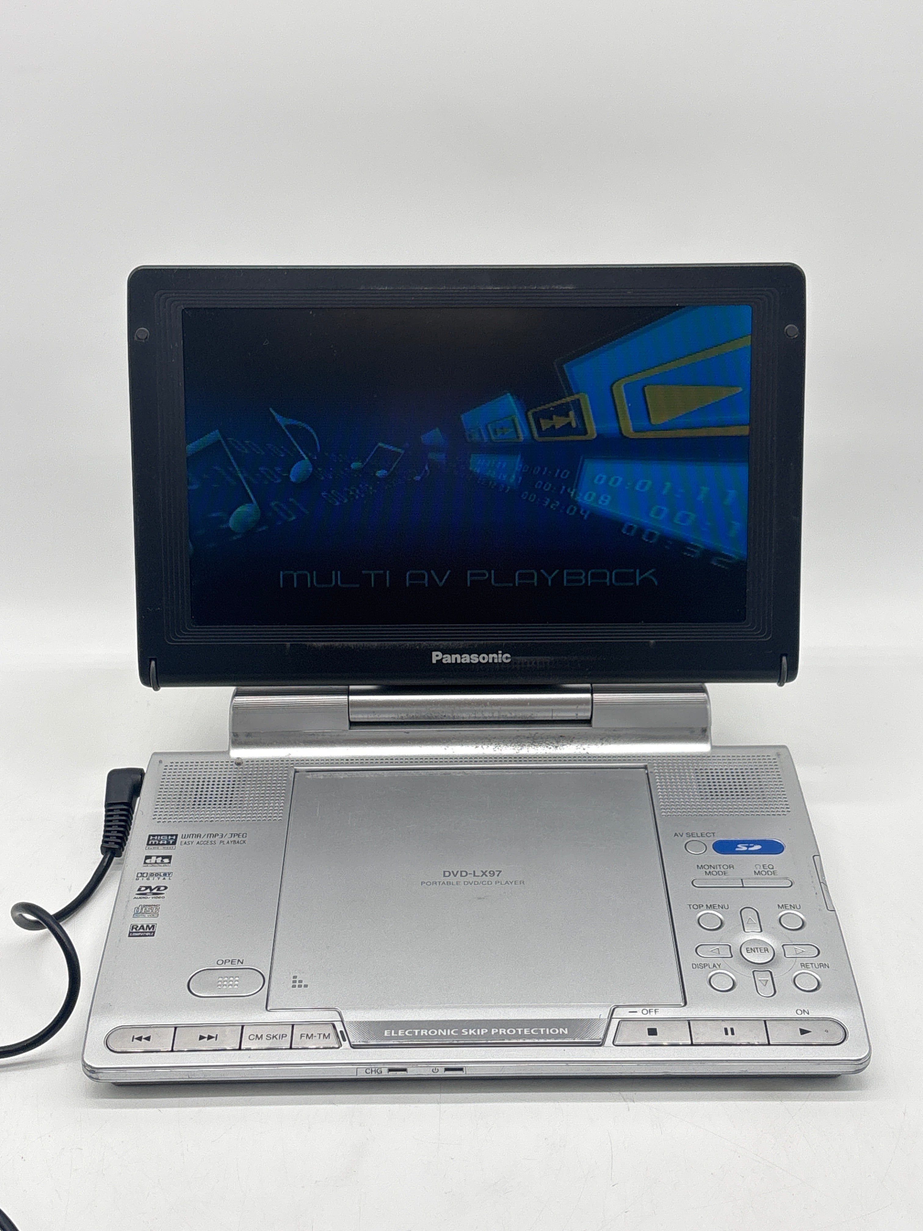 Panasonic DVD-LX97 DVD Player 9" Silver