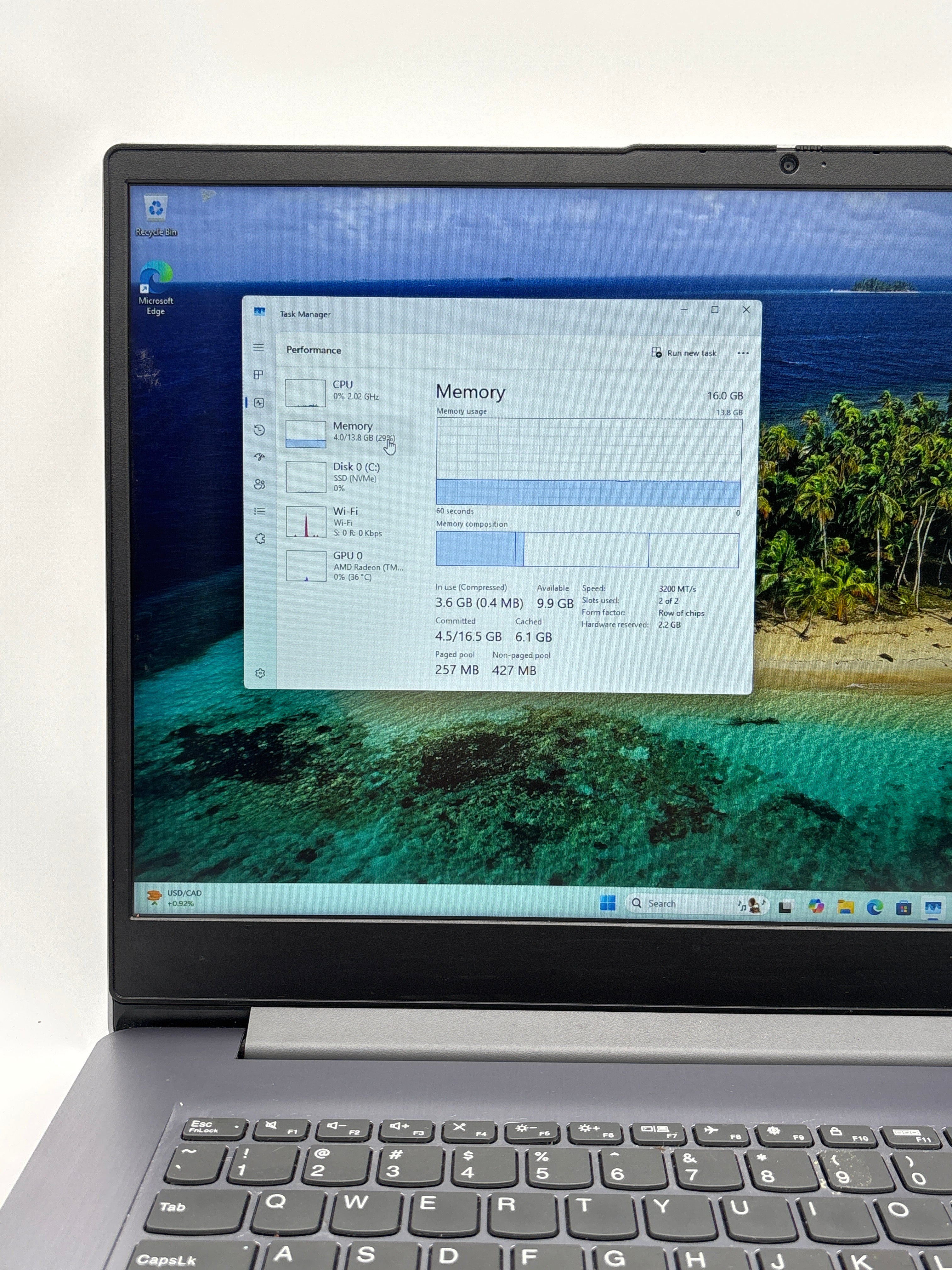 Lenovo IdeaPad 3 17ABA7 AMD Ryzen 5 5625U 16GB RAM 1TB SSD - Used