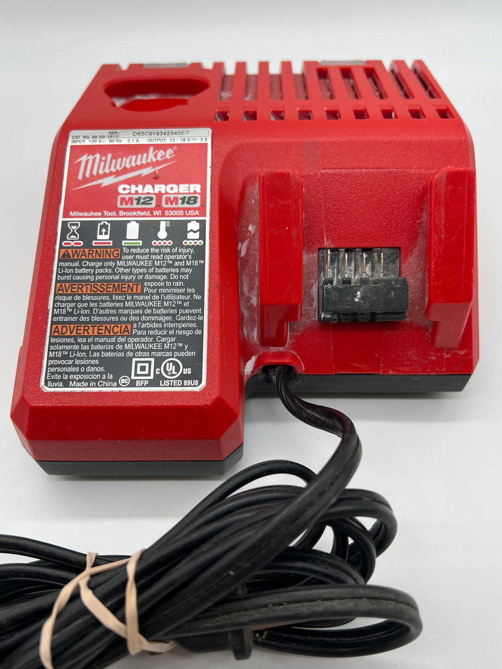 Milwaukee Sawzall 6519-30 Reciprocating Saw 18V Lithium-Ion Red Used