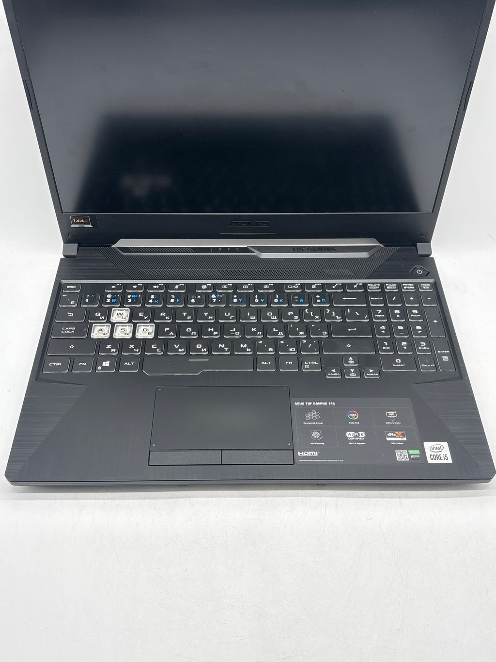 ASUS FX506L 15.6" Core i5-10300H 8GB RAM 512GB SSD GTX 1650 Black - Used