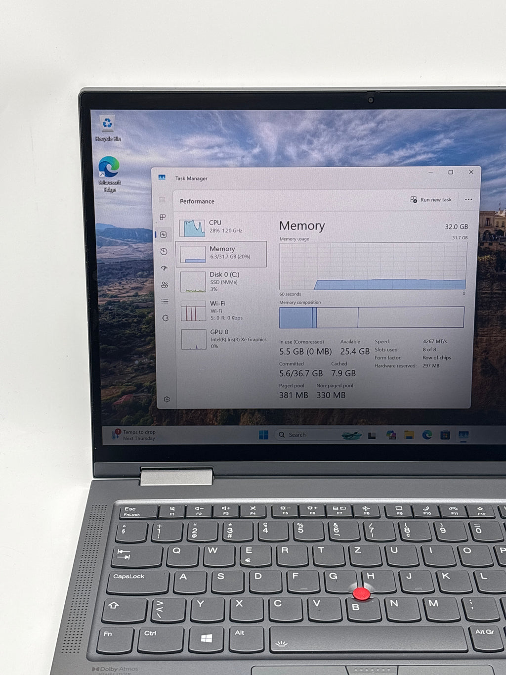 Lenovo ThinkPad X1 Yoga Gen 6 i7-1185G7 32GB RAM 512GB SSD - For Parts (Read DESC)