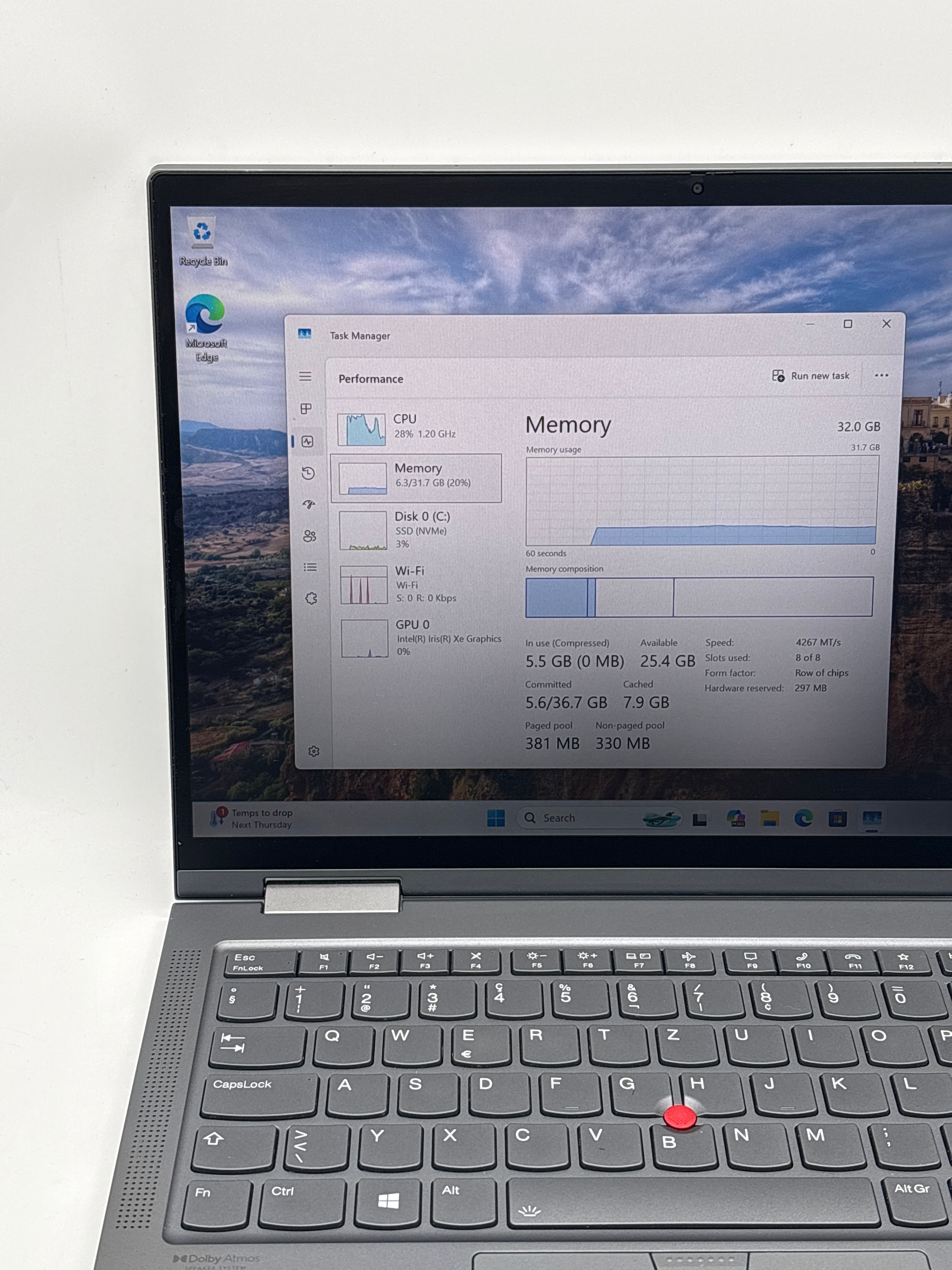 Lenovo ThinkPad X1 Yoga Gen 6 i7-1185G7 32GB RAM 512GB SSD - For Parts (Read DESC)