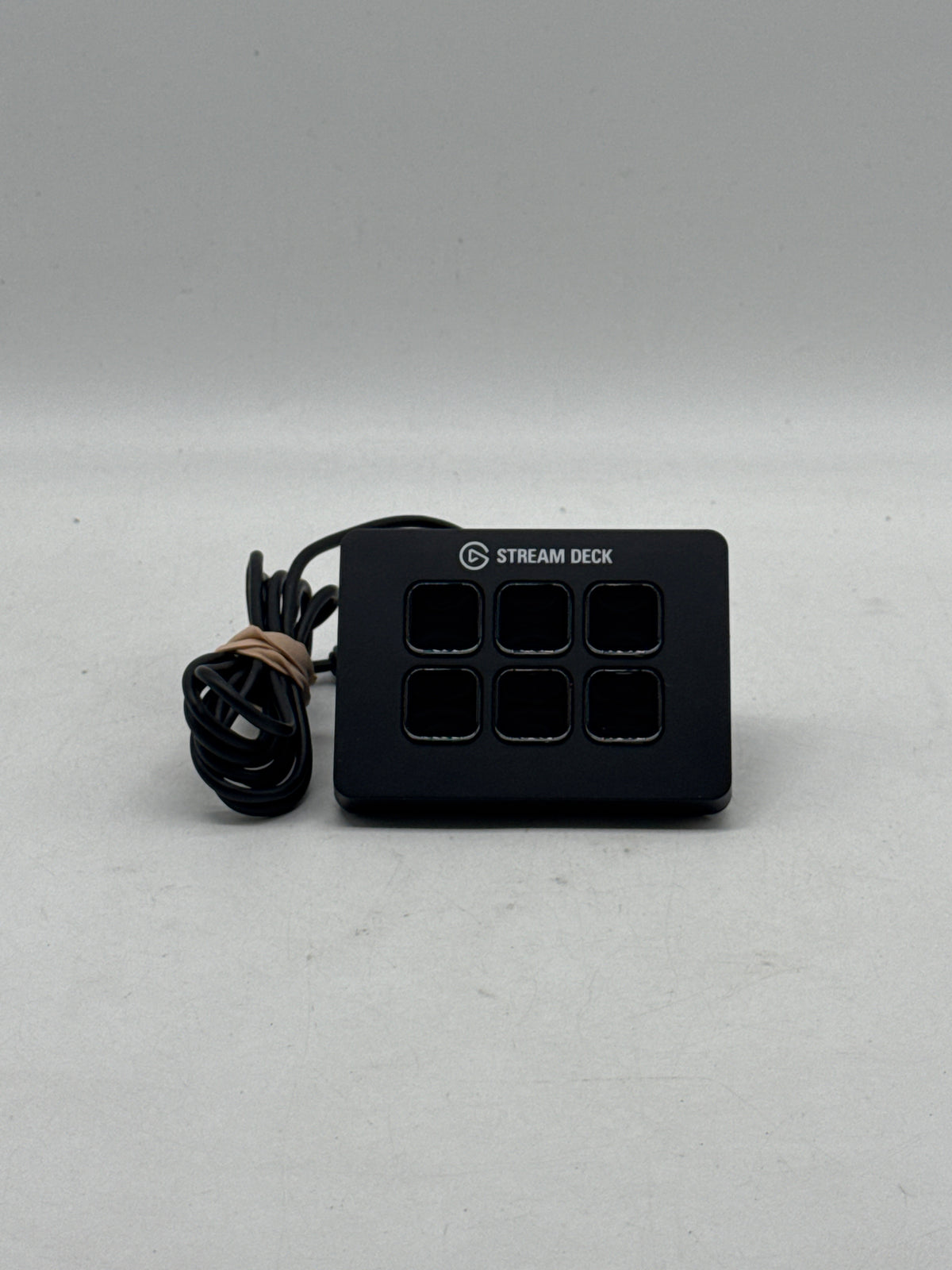 Elgato Stream Deck 20GAI9901 6-Key Customizable LCD Controller Black - Used