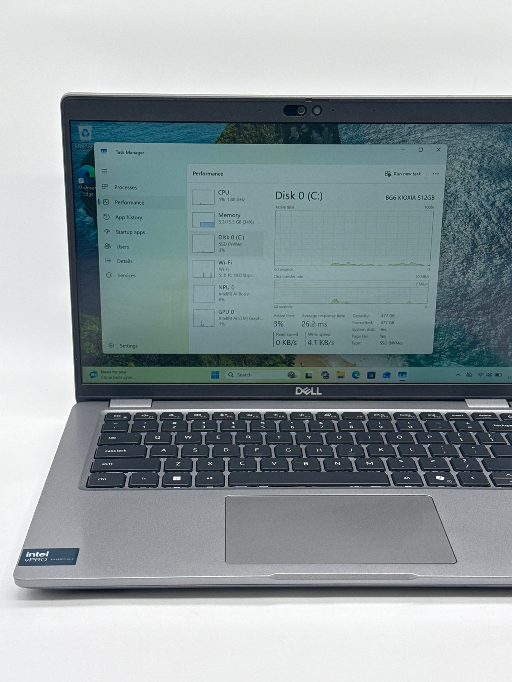 Dell Precision 3490 Ultra 7 155H 16GB RAM 512GB SSD (Remotely Managed)