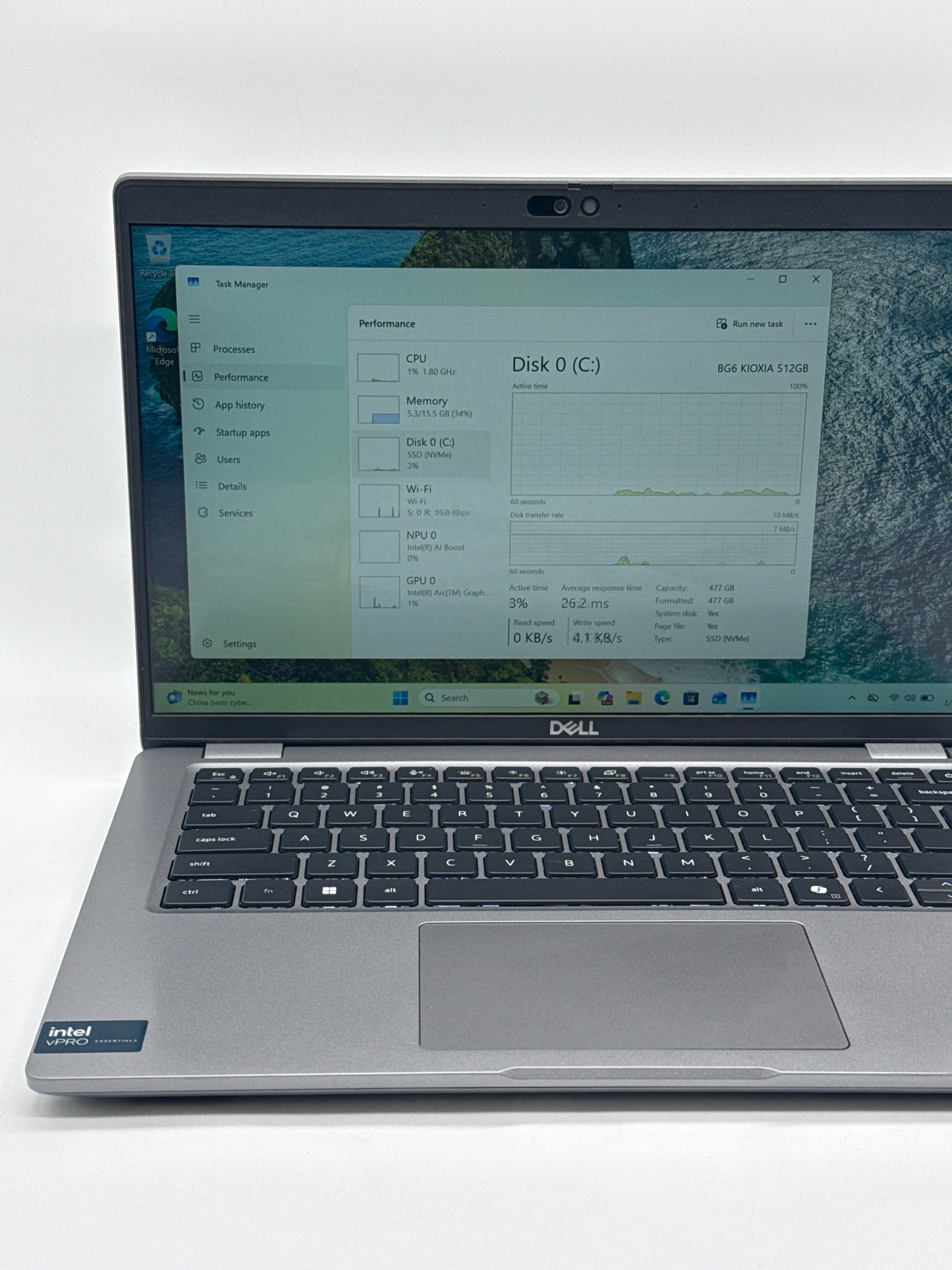 Dell Precision 3490 Ultra 7 155H 16GB RAM 512GB SSD (Remotely Managed)