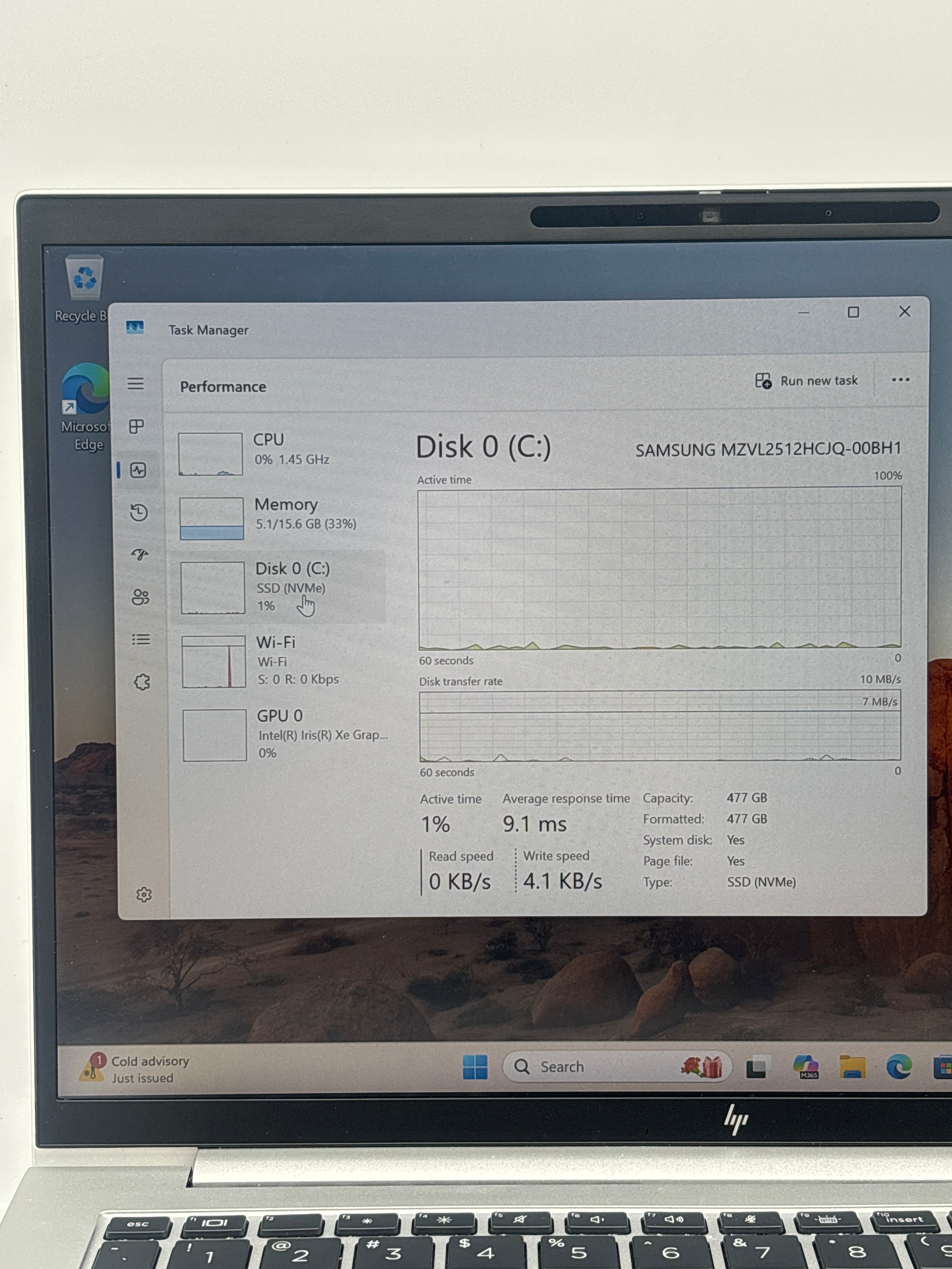 HP EliteBook 840 G9 14-inch i7-1255U 16GB RAM 512GB Silver - Used