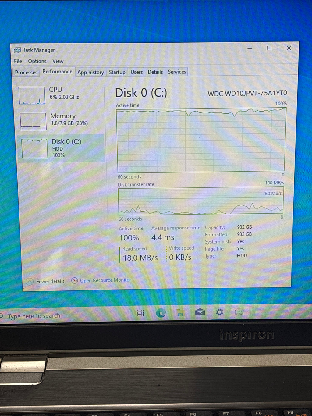 Dell Inspiron 5520 i5-3210m 8GB RAM 1TB HDD - For Parts (Read DESC)