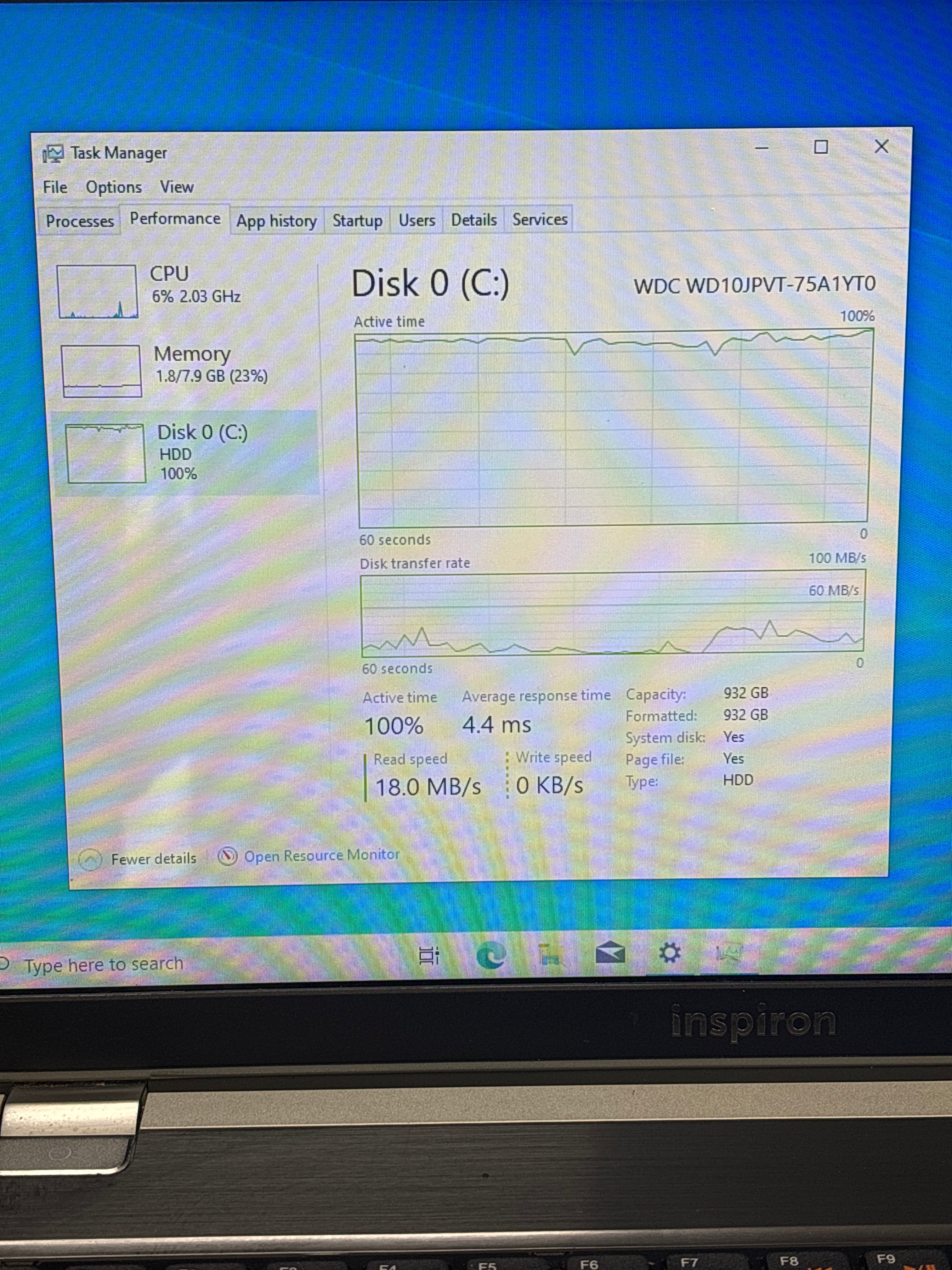 Dell Inspiron 5520 i5-3210m 8GB RAM 1TB HDD - For Parts (Read DESC)