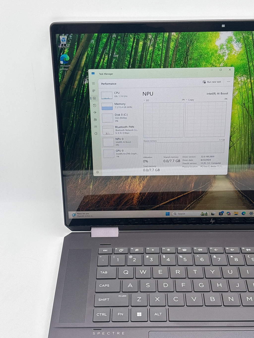 HP Spectre X360 16t-aa000 Ultra 7 155H 16GB RAM 512GB SSD