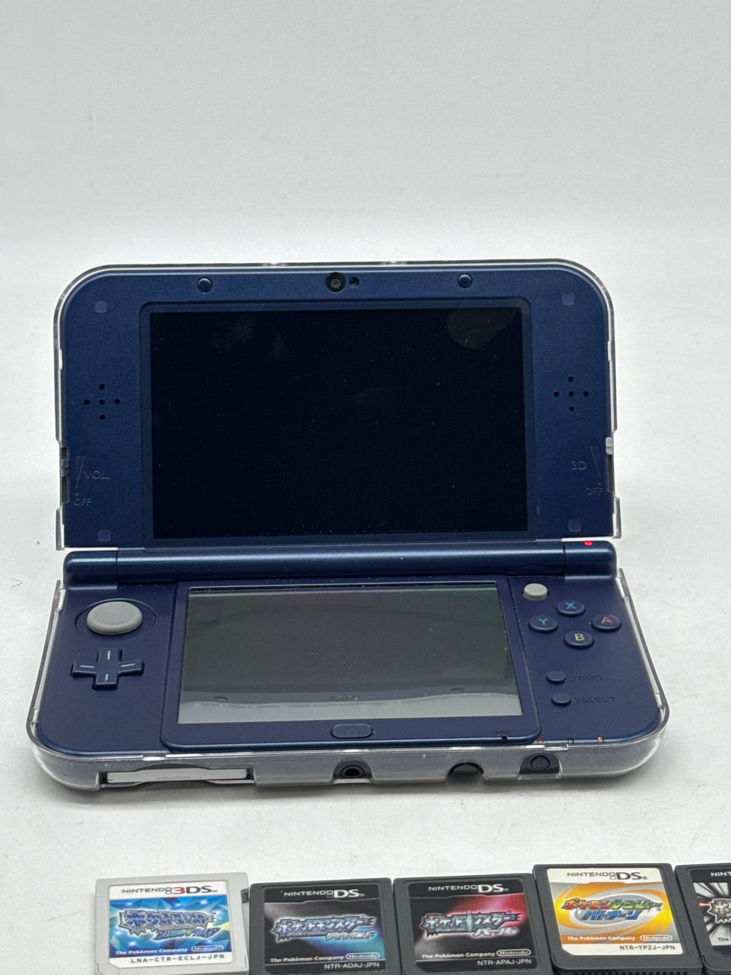 Nintendo New 3DS XL SPR-003 Galaxy Edition with 16 Games Stylus - Used