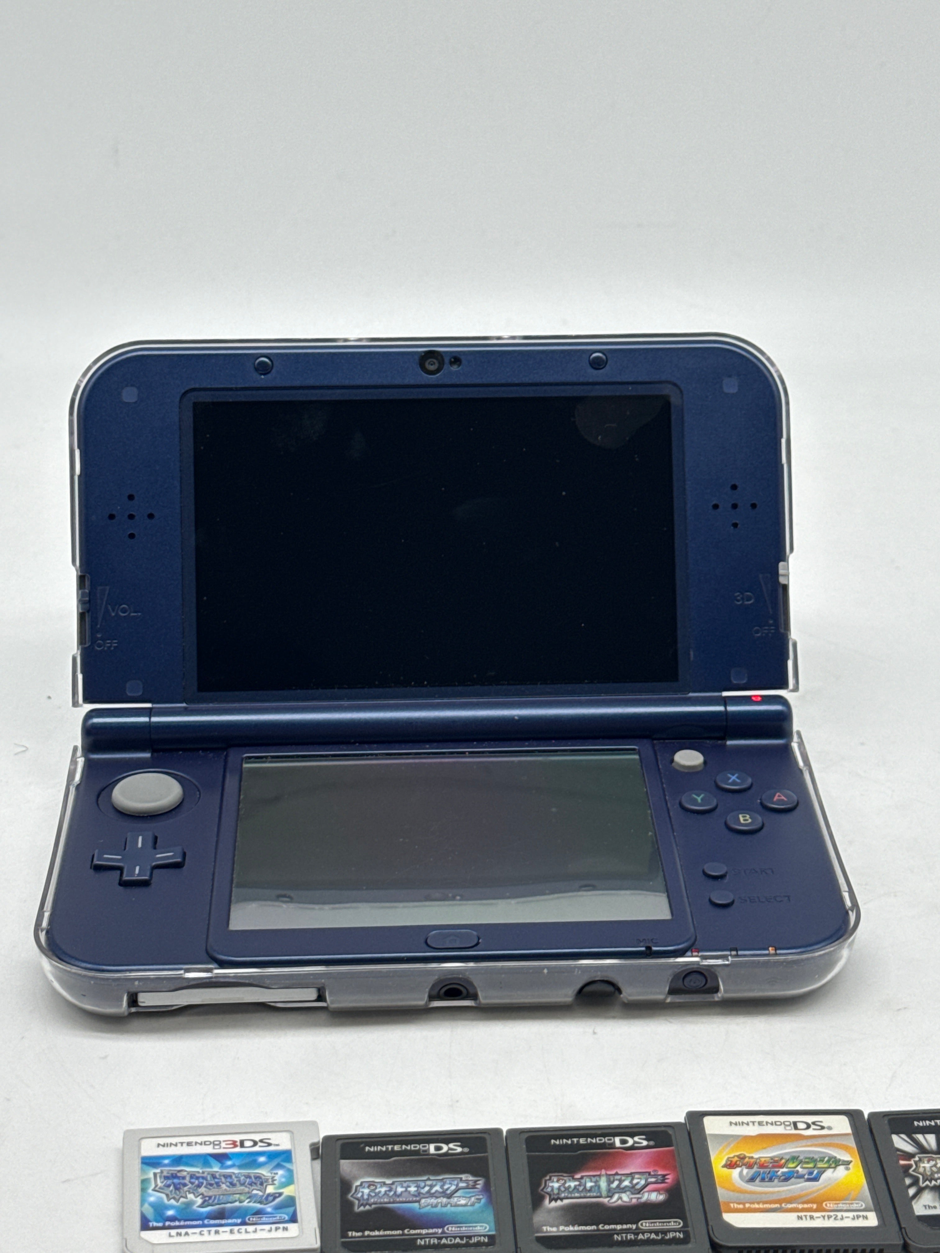 Nintendo New 3DS XL SPR-003 Galaxy Edition with 16 Games Stylus - Used