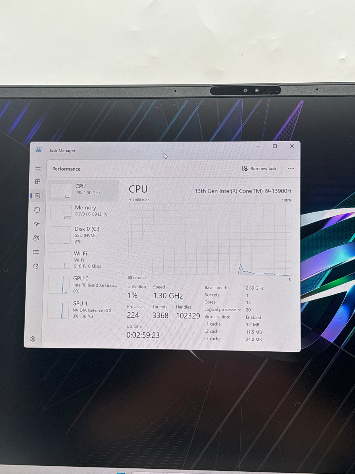 ASUS ROG Zephyrus M16 GU604VI i9-13900H 32GB RAM 1TB SSD RTX 4070 - Used