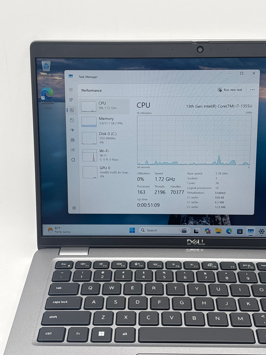 Dell Latitude 5440 i7-1355U 32GB RAM 256GB SSD - Warranty