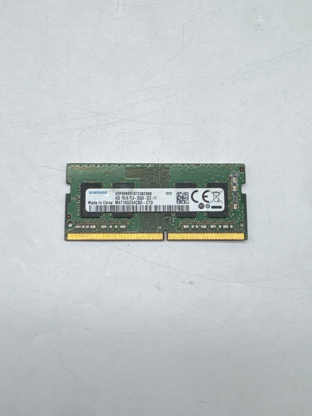 Samsung 4GB DDR4 2666MHz PC4-2666V Laptop SO-DIMM RAM - Used