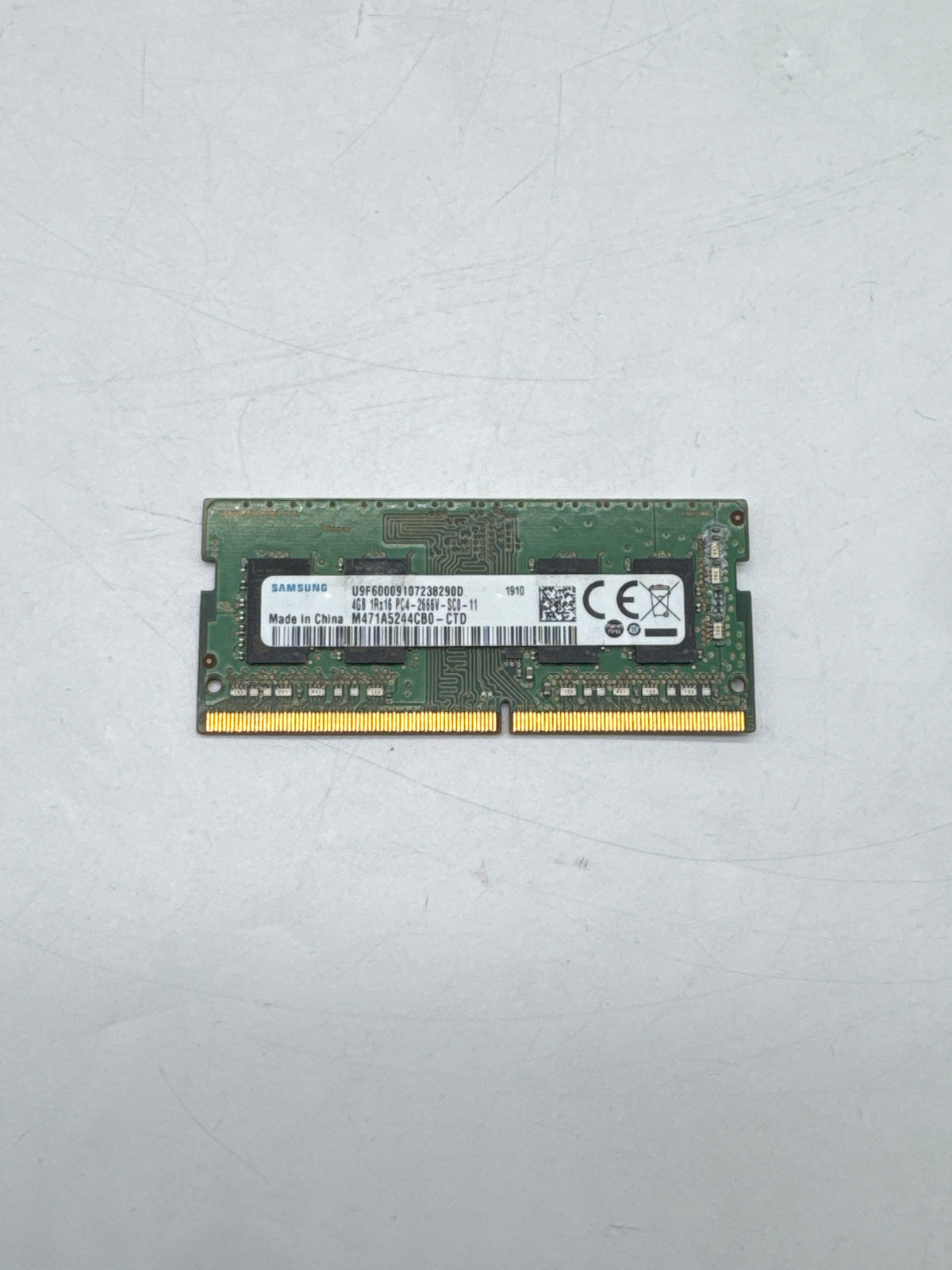 Samsung 4GB DDR4 2666MHz PC4-2666V Laptop SO-DIMM RAM - Used