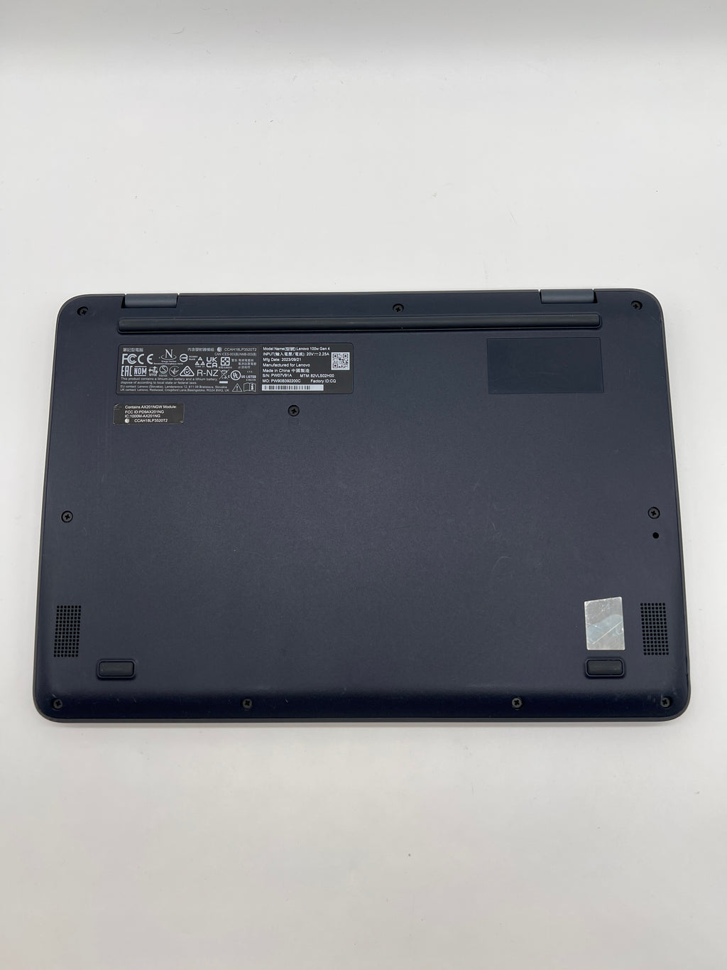 Lenovo 100W Gen 4 12-inch Intel N100 4GB RAM 128GB Blue Laptop