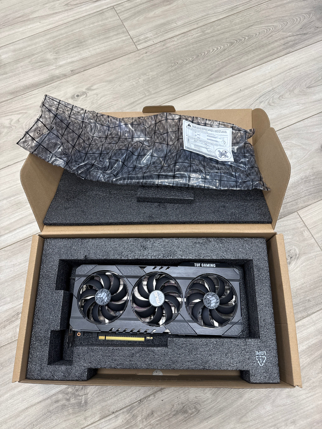 ASUS TUF GeForce RTX 3060 Ti 8GB GDDR6 Graphics Card - Black