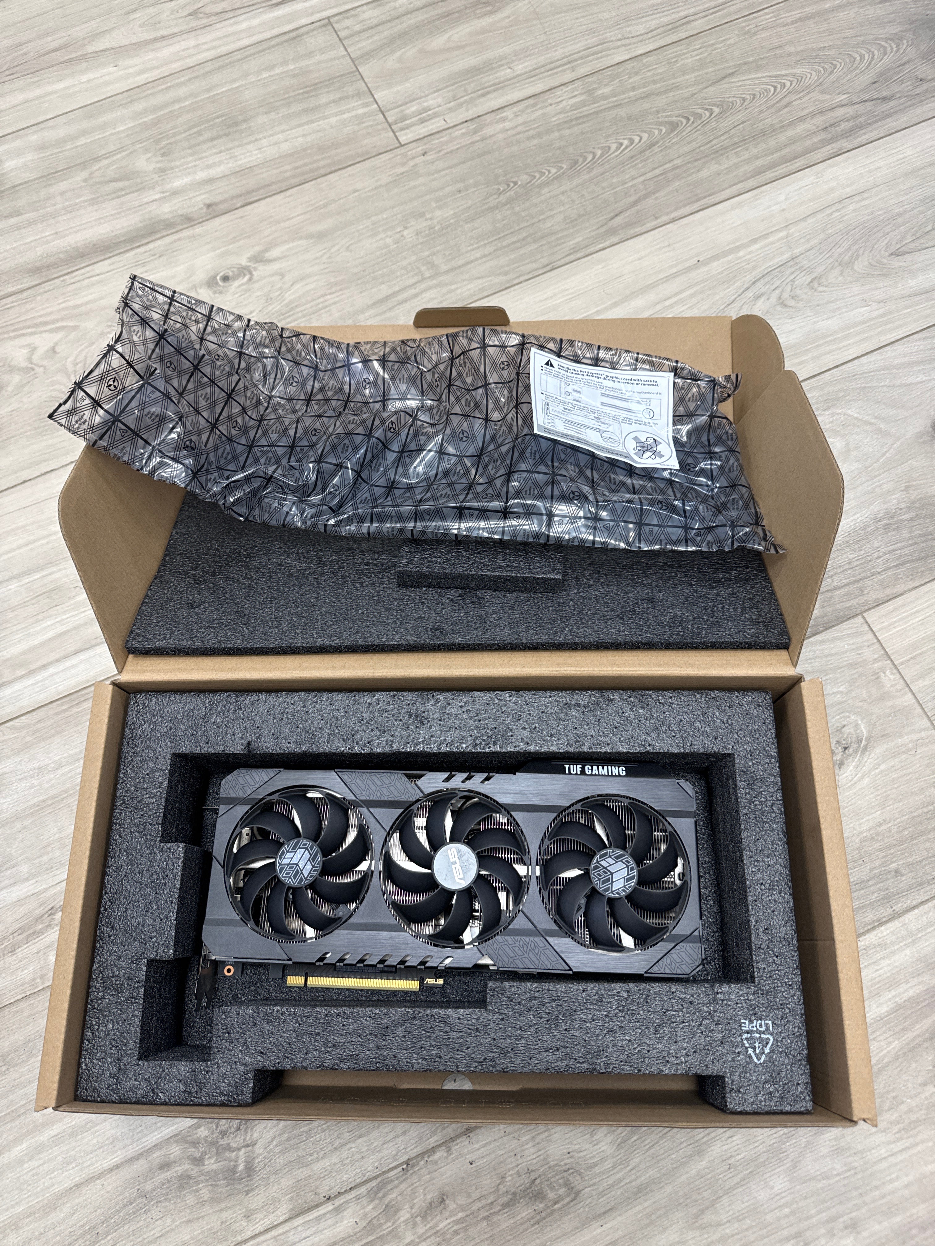 ASUS TUF GeForce RTX 3060 Ti 8GB GDDR6 Graphics Card - Black