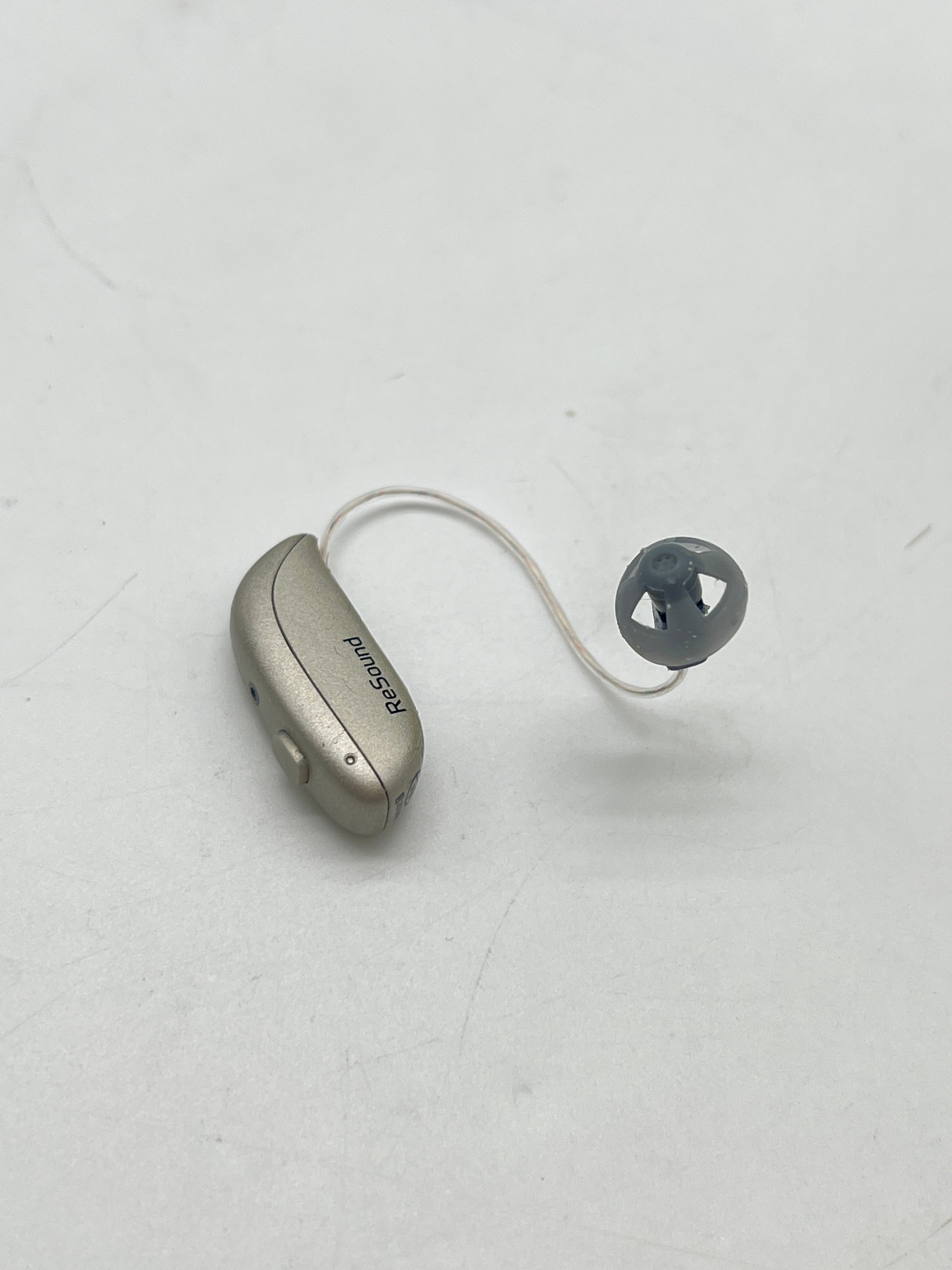 ReSound GN C-1 Hearing Aid Bluetooth Gray Rechargeable Case - Used