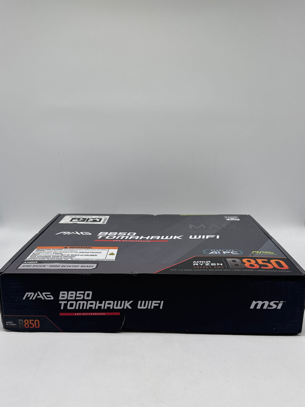 MSI MAG B850 Tomahawk Max WiFi ATX Motherboard DDR5 AMD - New Open Box