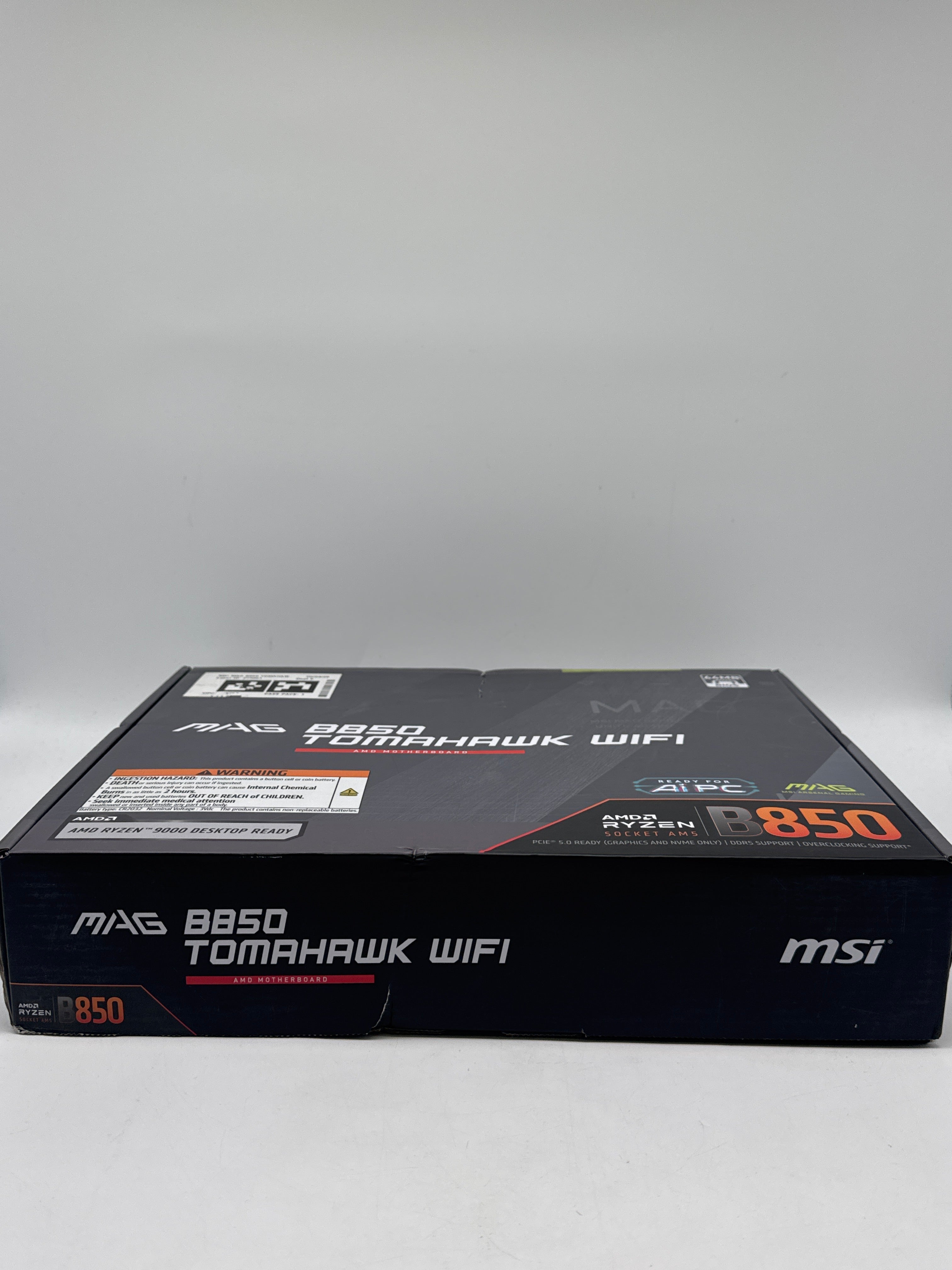 MSI MAG B850 Tomahawk Max WiFi ATX Motherboard DDR5 AMD - New Open Box