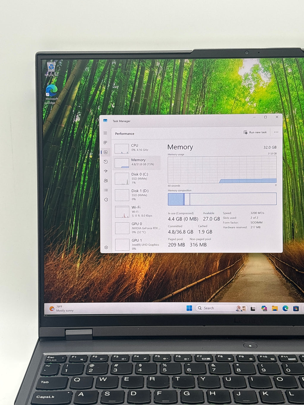 Lenovo Legion 5 Pro 16ITH6H i7-11800H 32GB RAM 2TB SSD GeForce RTX 3070