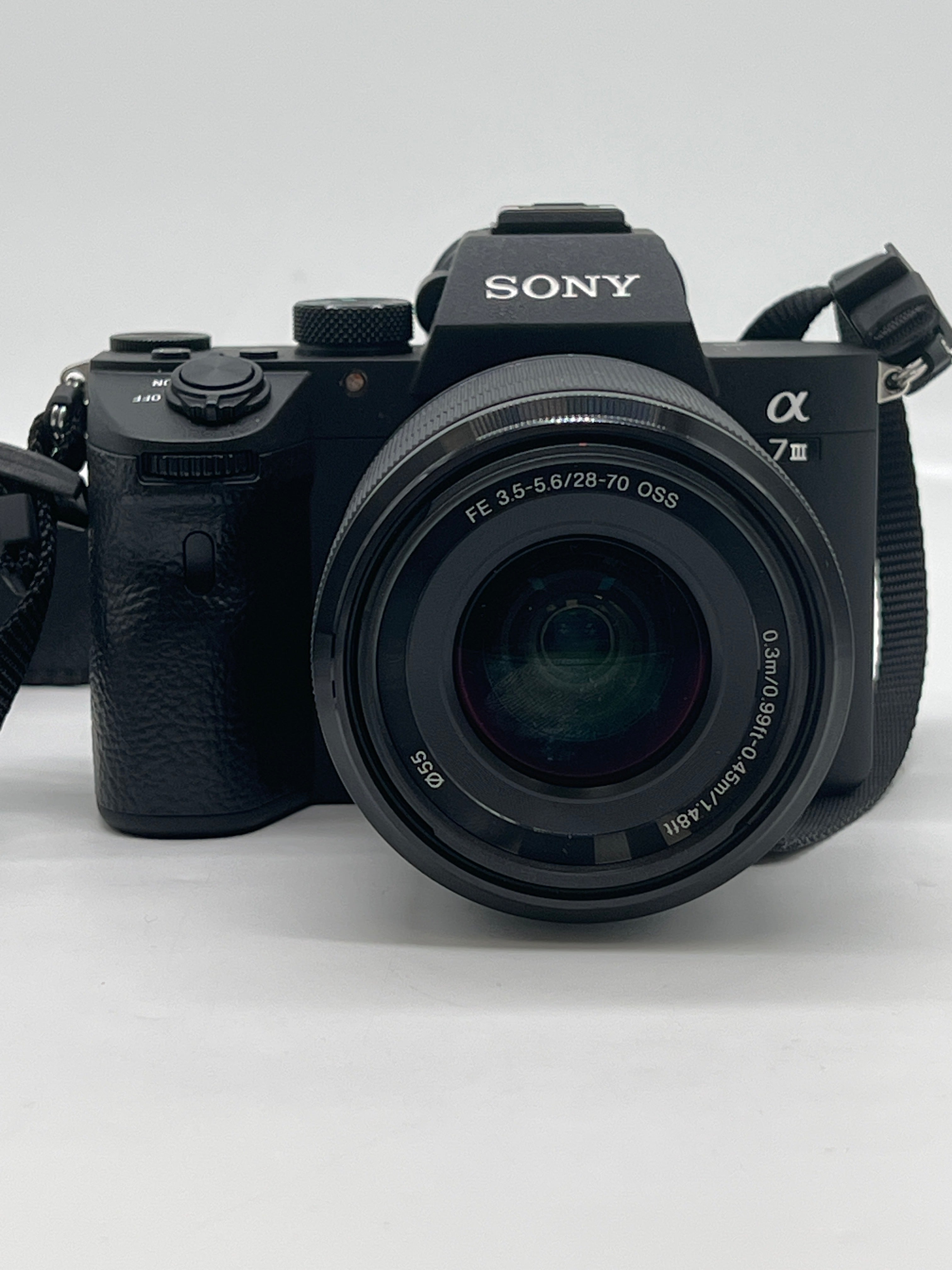 Sony Alpha A7III 24.2 MP Mirrorless Digital Camera with Sony SEL2870 28-70mm Lens - Used