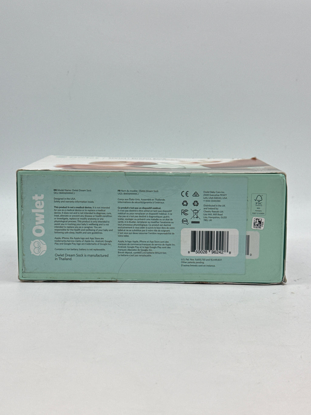 Owlet Dream Sock Smart Baby Monitor Sleep Tracker