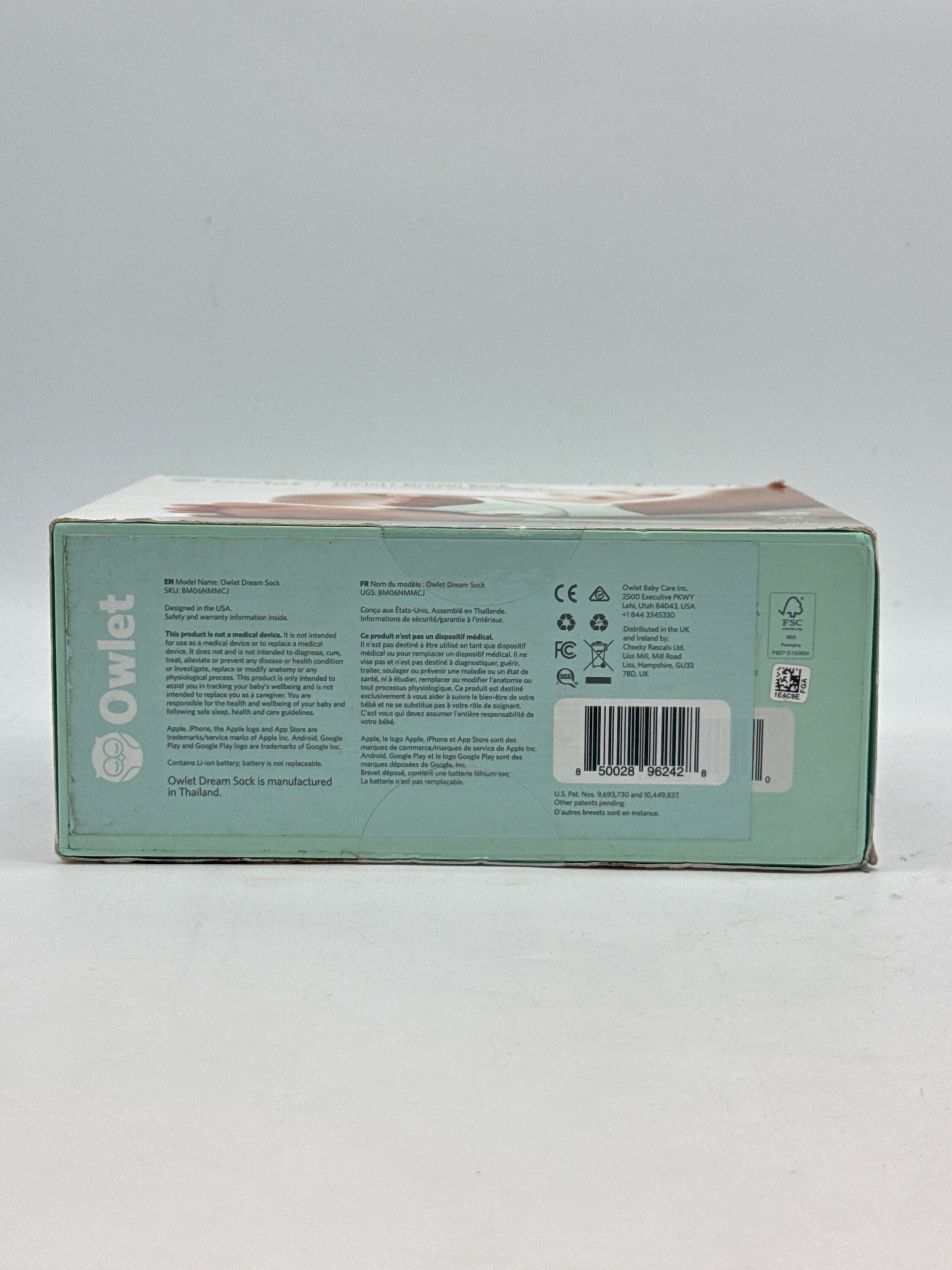 Owlet Dream Sock Smart Baby Monitor Sleep Tracker