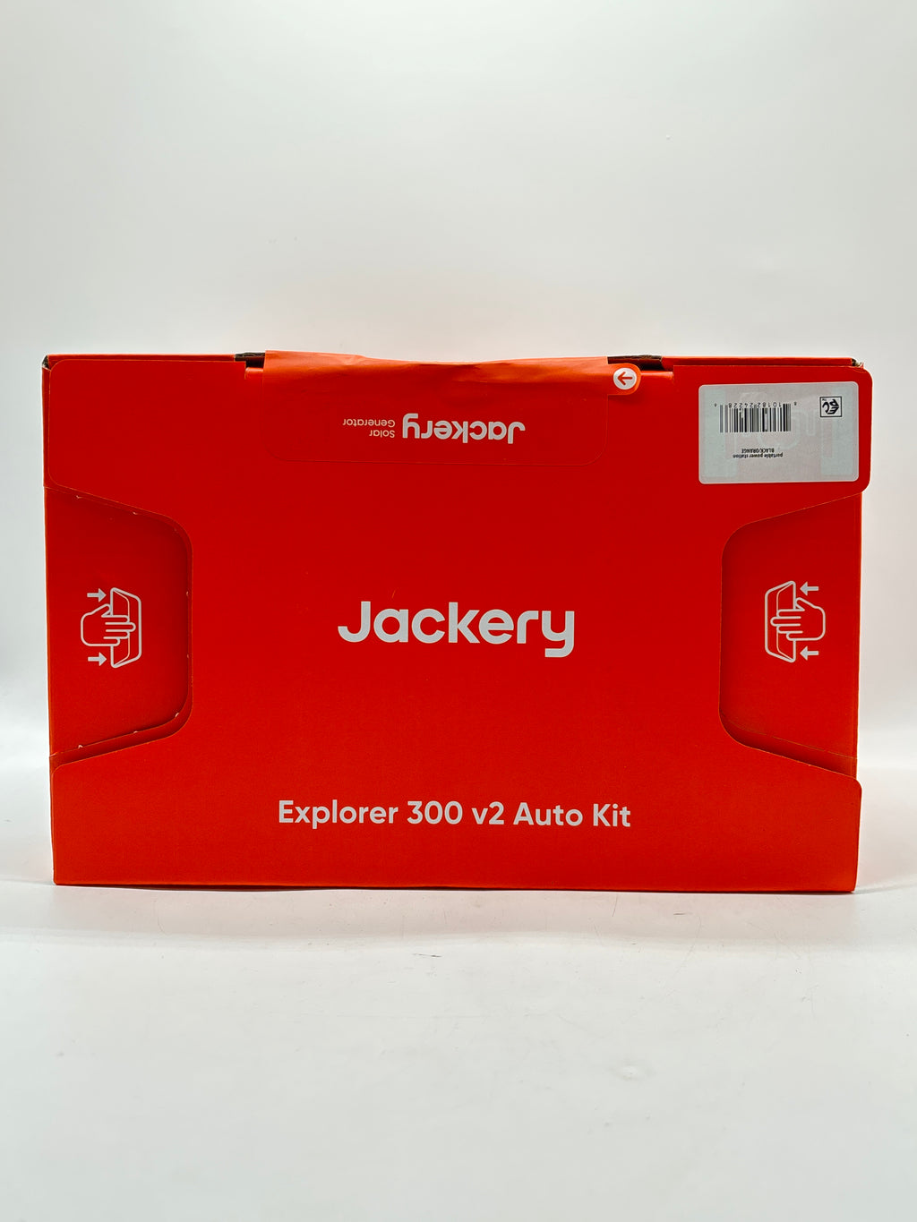 Jackery Explorer 300 v2 Auto Kit Portable Solar Generator 600W Black - New
