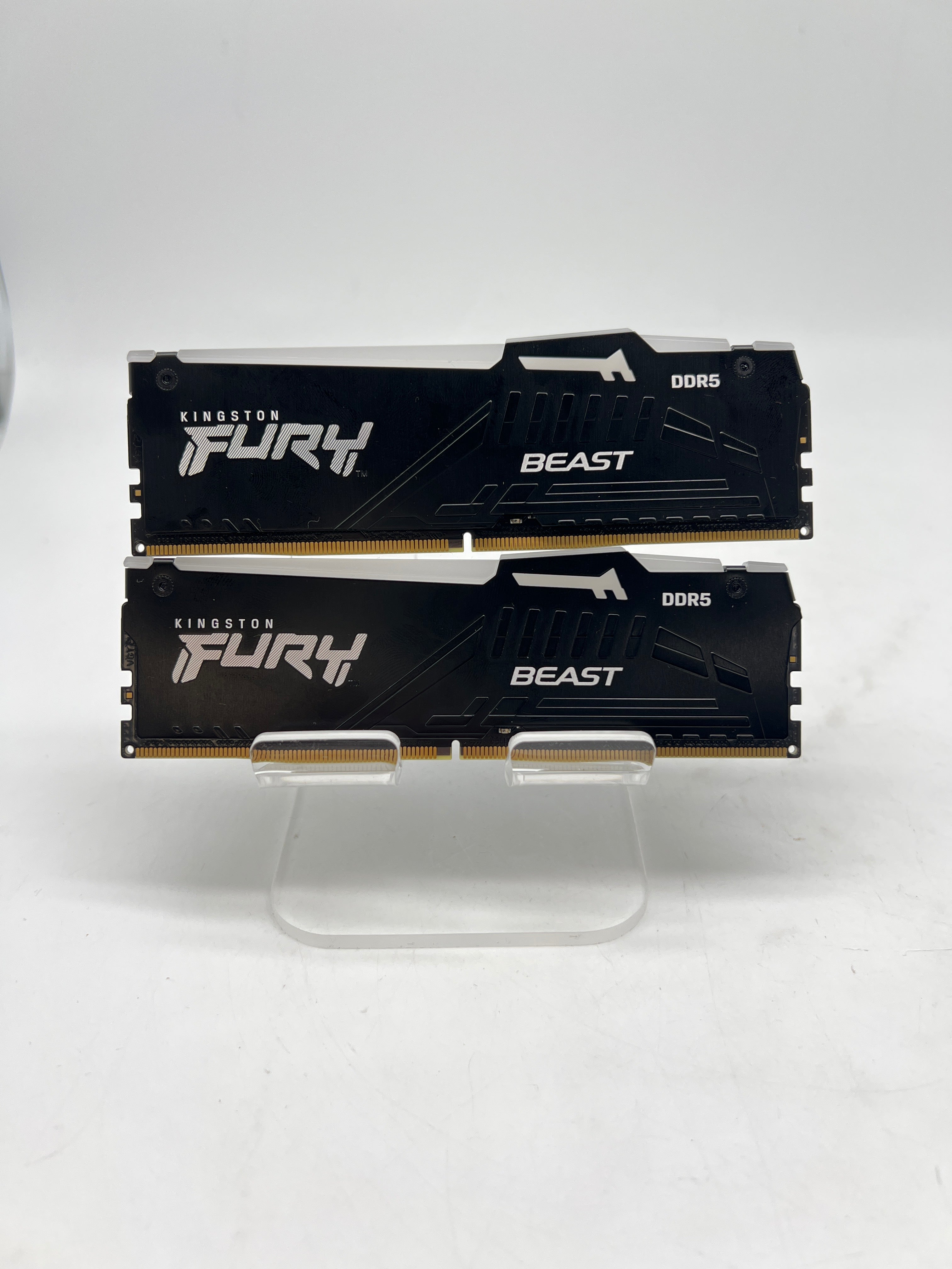 Kingston FURY Beast RGB 32GB (2x16GB) DDR5 RAM 5200MHz Black