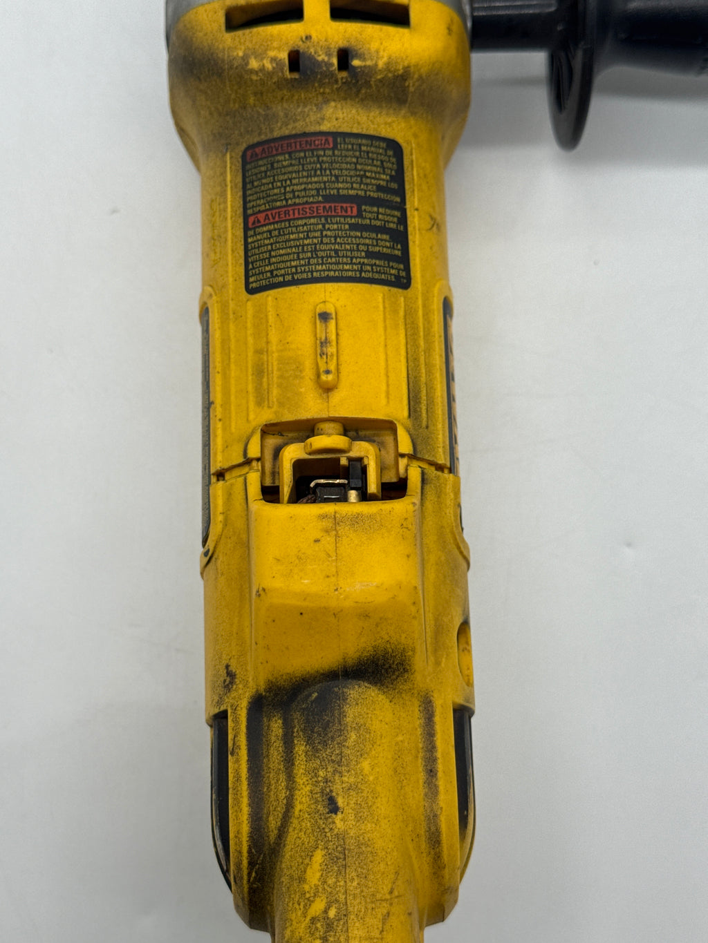 DEWALT DWE4012 120V 4-1/2" Corded Angle Grinder - For Parts (No Button)