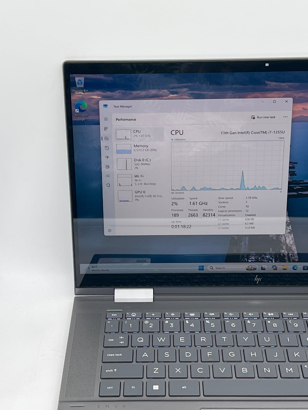 HP Envy x360 15-ew1068nr i7-1355U 16GB RAM 1TB SSD
