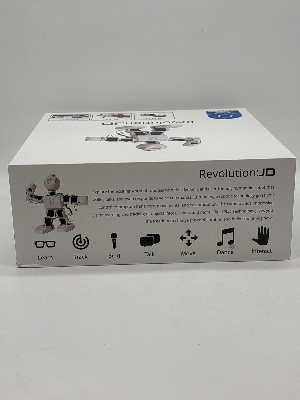 EZ-Robot Revolution:JD White Robotics Kit - Used with Box