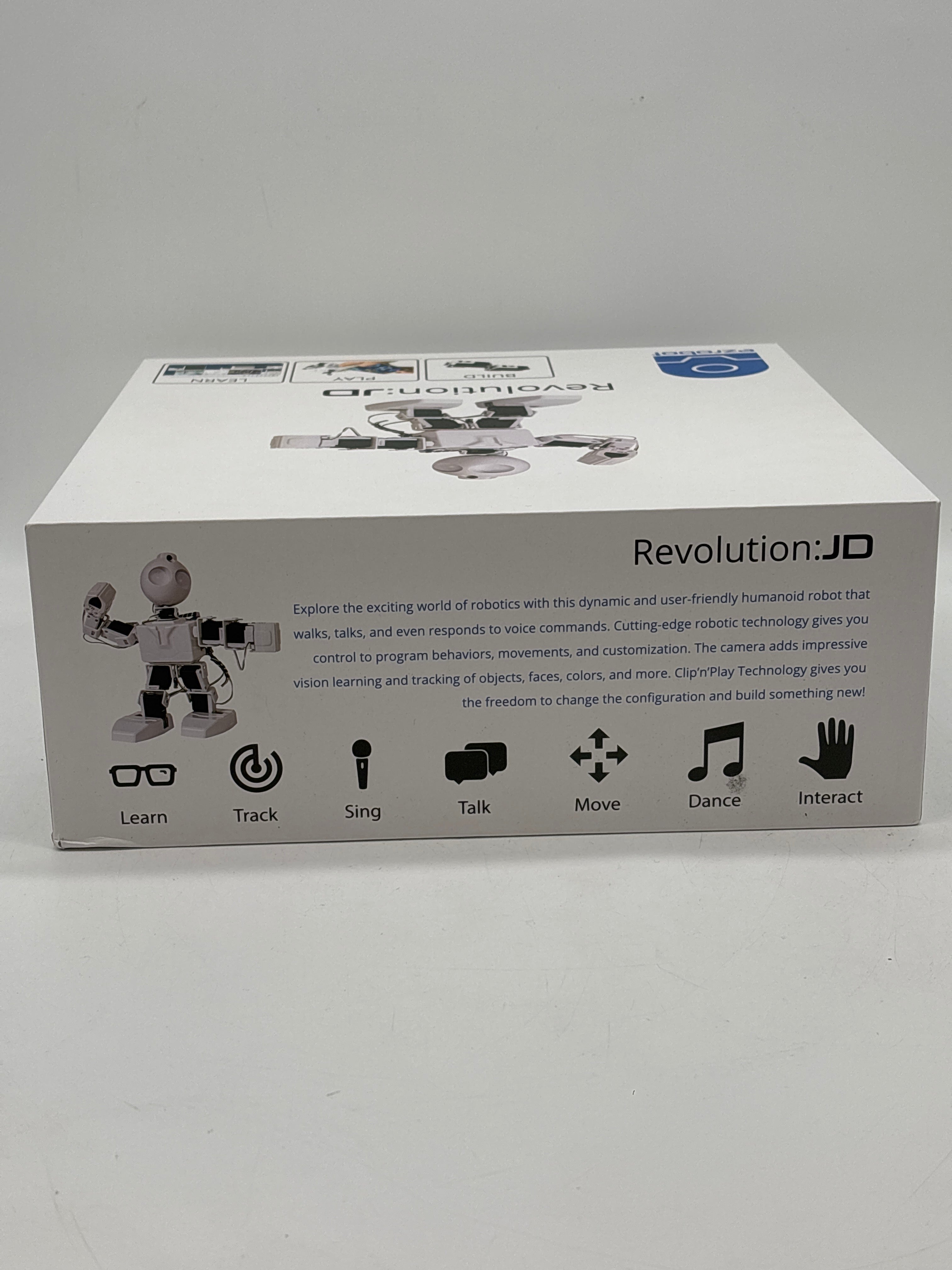 EZ-Robot Revolution:JD White Robotics Kit - Used with Box