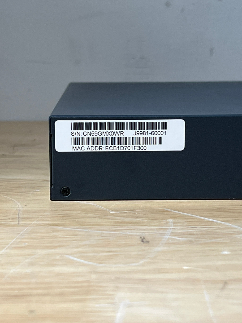 HP J9981A 48-Port Gigabit Managed Switch - New Open Box