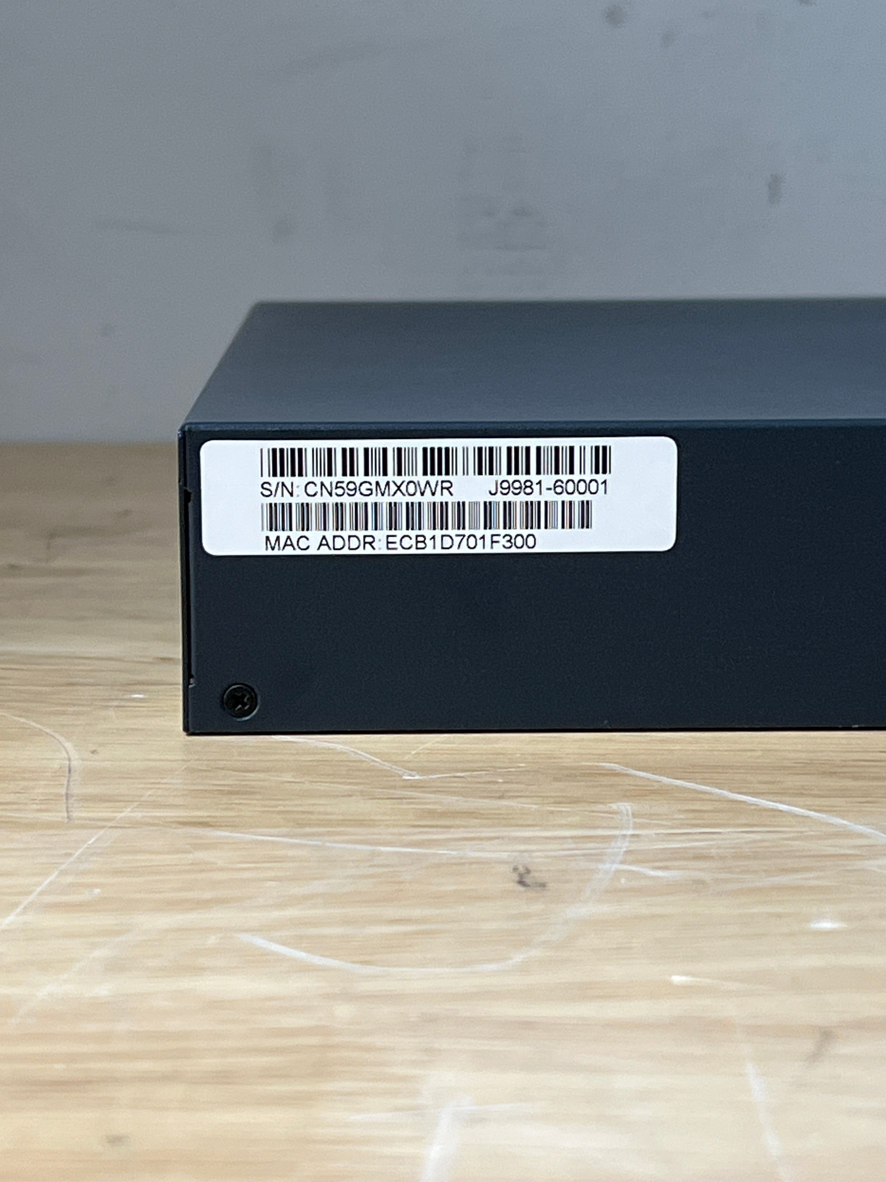 HP J9981A 48-Port Gigabit Managed Switch - New Open Box
