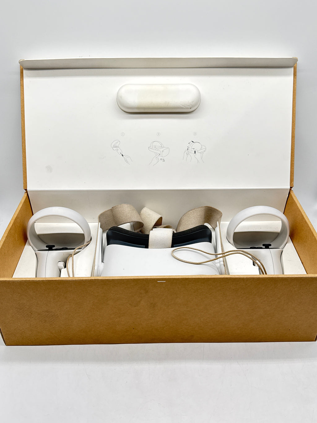 Meta Quest 2 256GB VR Headset White w/ 2 Controllers