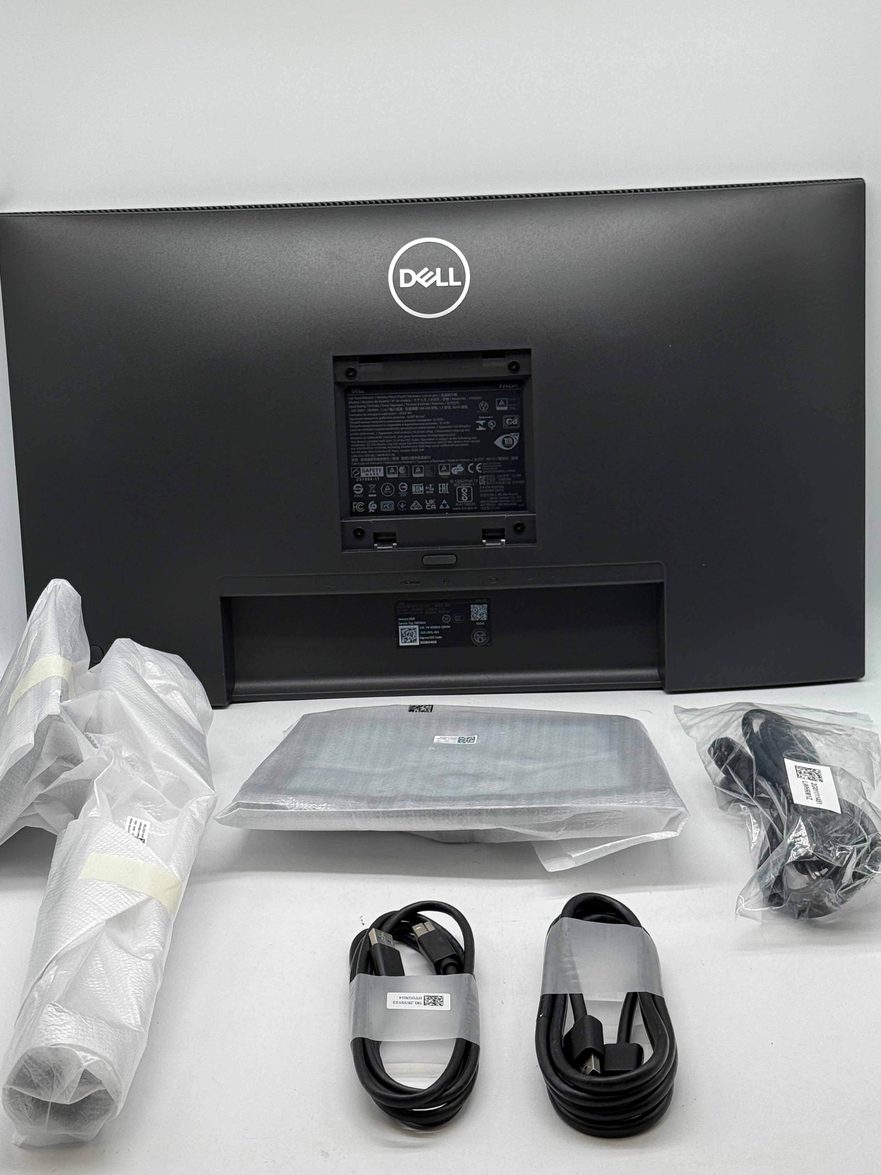 Dell P2425H 24" Full HD 1080p IPS LED Monitor HDMI DP USB - Used Open Box