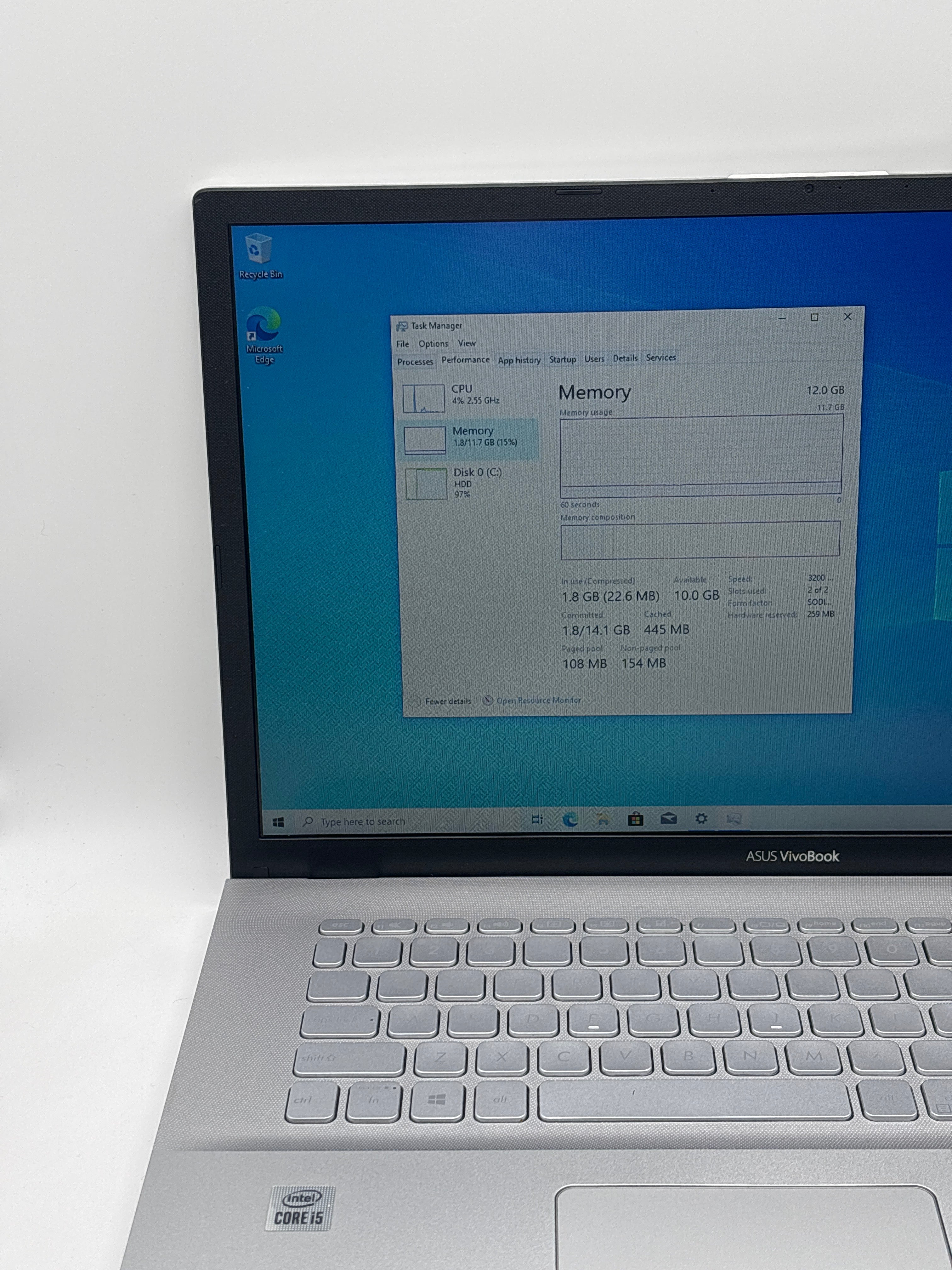 Asus VivoBook X712J i5-1035G112 12GB RAM 1TB SSD - For Parts (Read DESC)