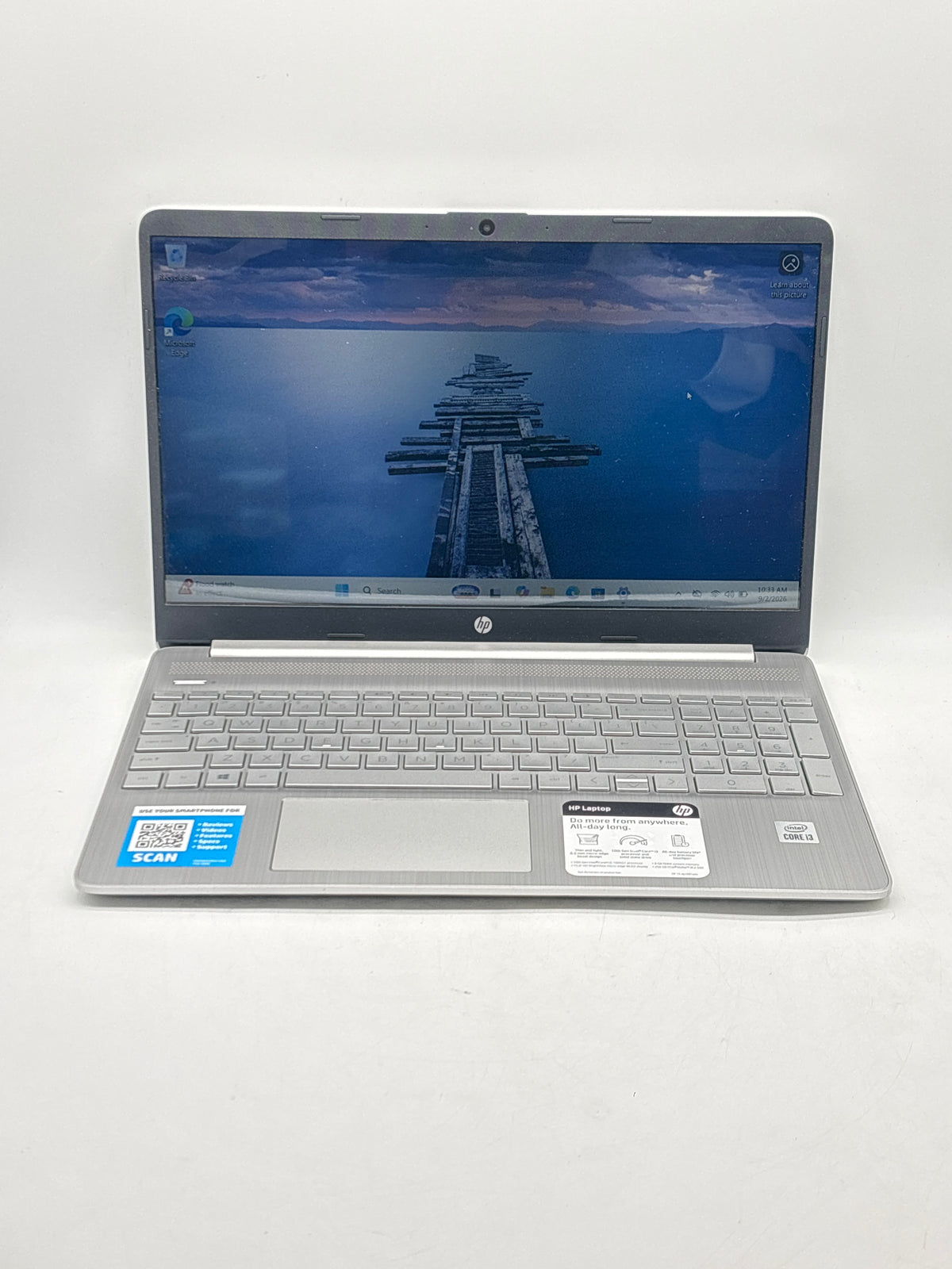 HP 15-dy1091wm 15" Intel Core i3-1005G1 8GB RAM 256GB SSD Gray - Bad Keyboard