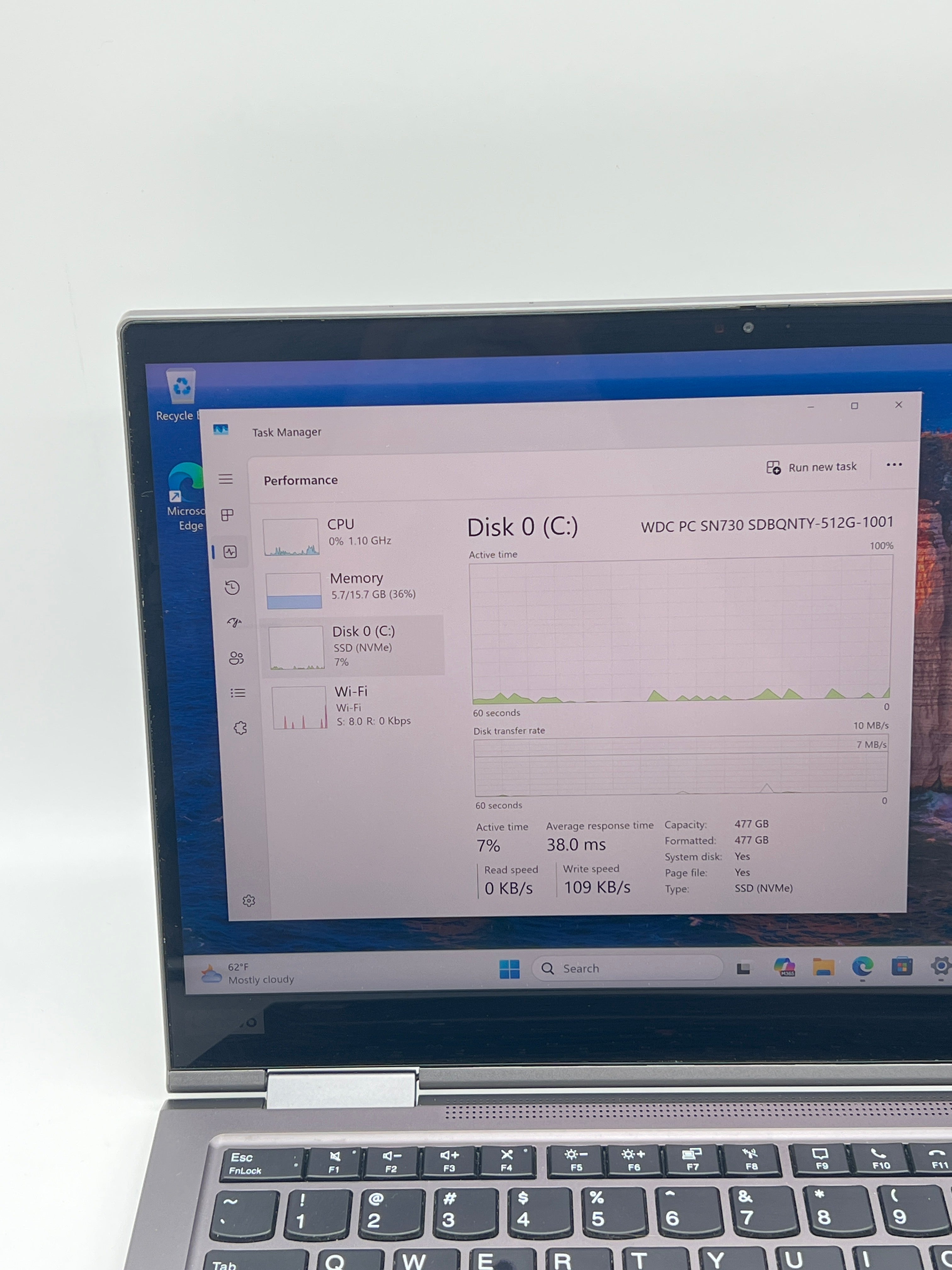 Lenovo ThinkPad X1 Yoga Gen 5 Touch i7-10610U 16GB RAM 512GB SSD