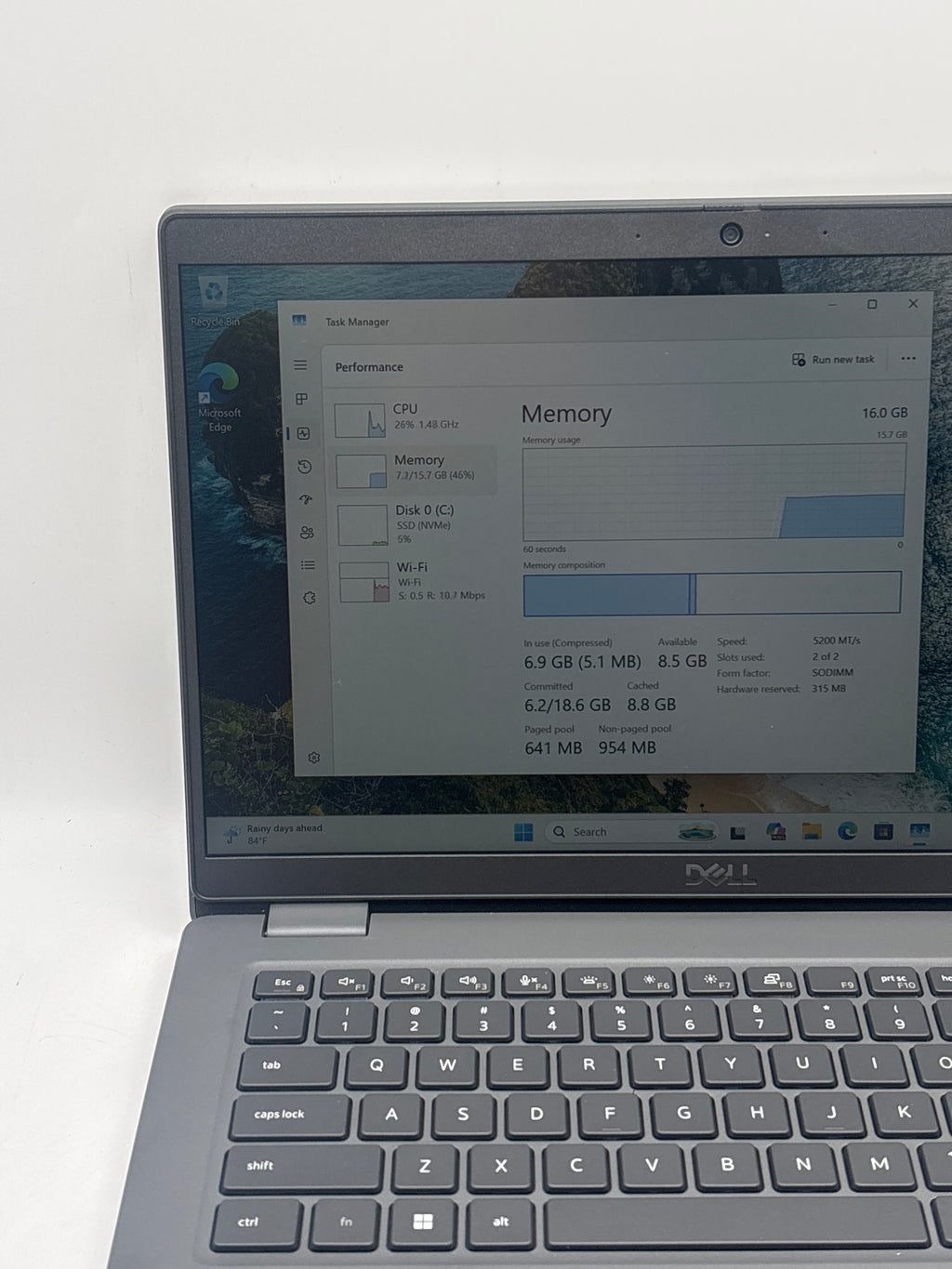 Dell Latitude 3450 14" i5-1335U 16GB RAM 256GB SSD - Used
