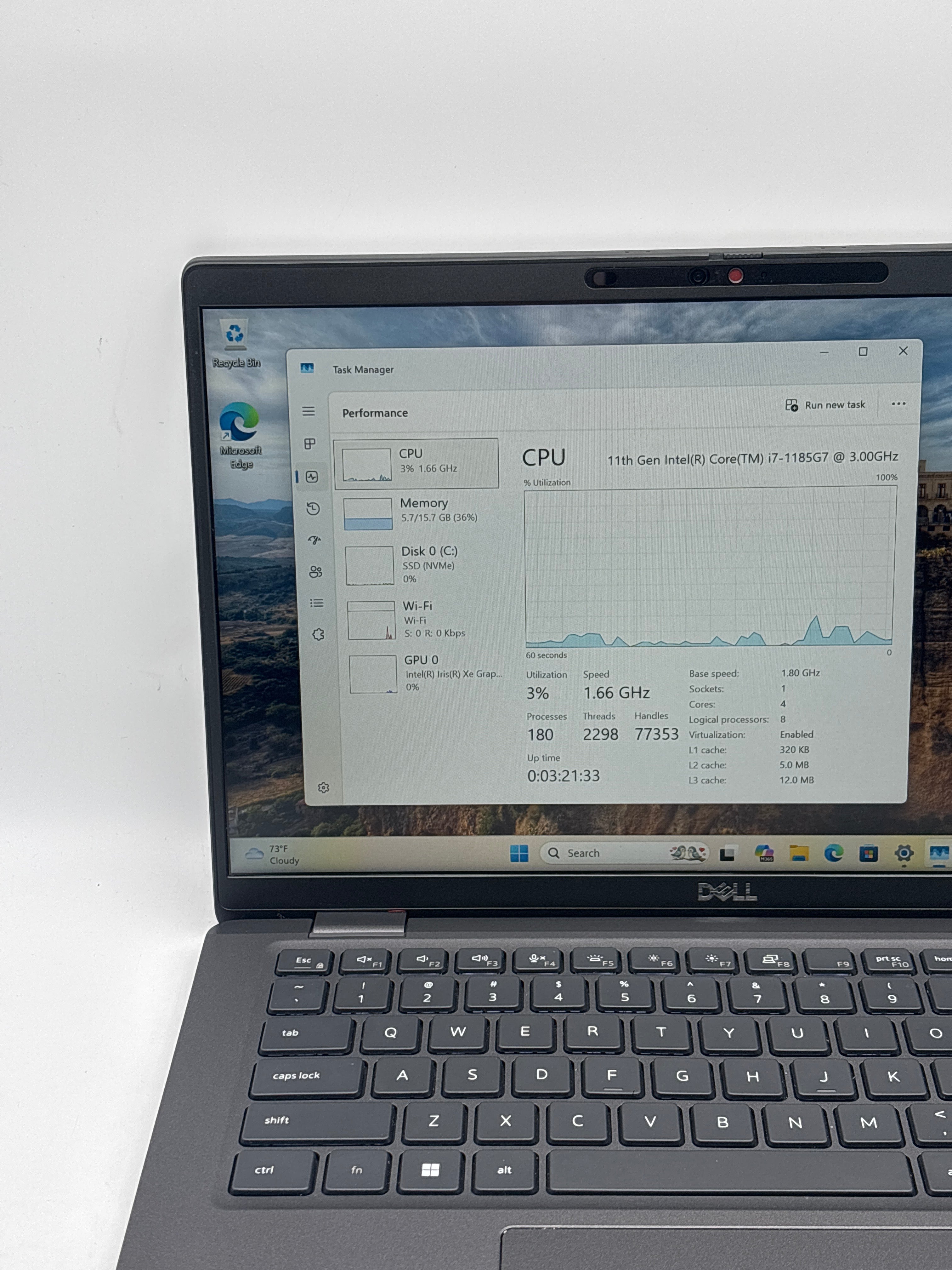 Dell Latitude 7420 14 i7-1185G7 16GB RAM 256GB SSD