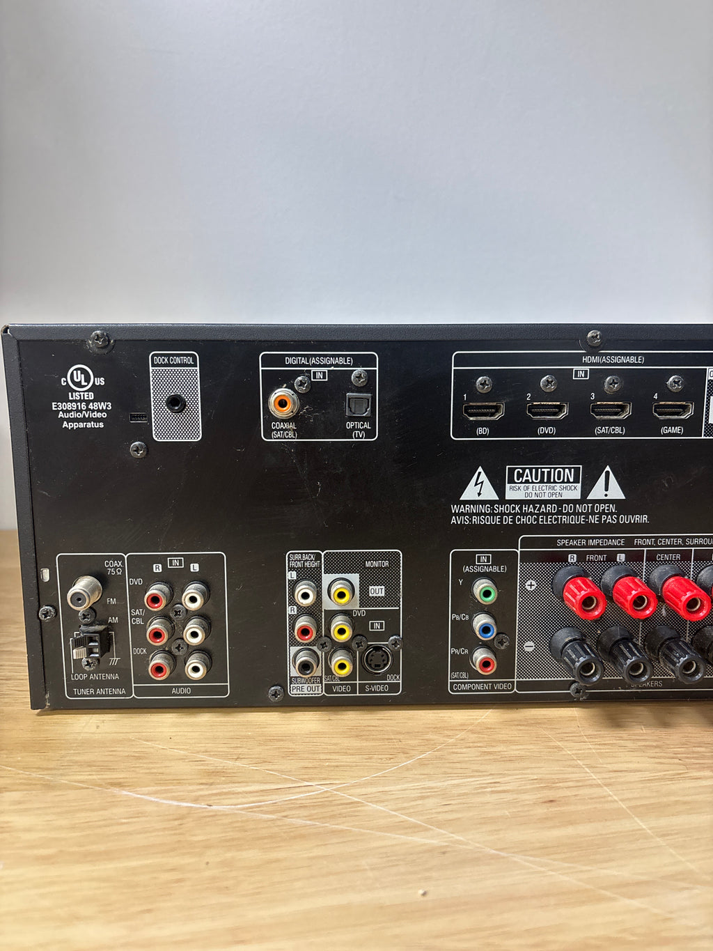 Denon AVR-591 5.1 Channel A/V Receiver Black