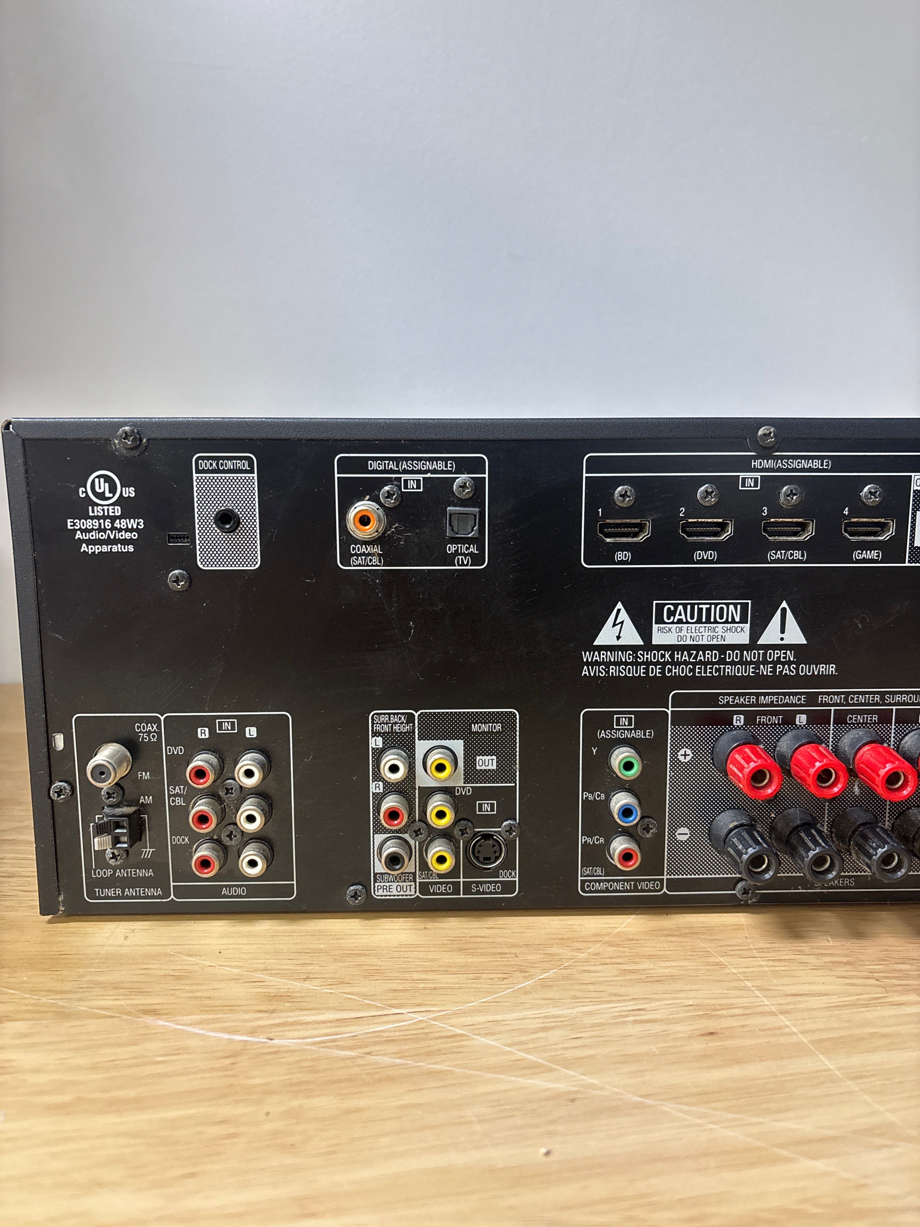 Denon AVR-591 5.1 Channel A/V Receiver Black
