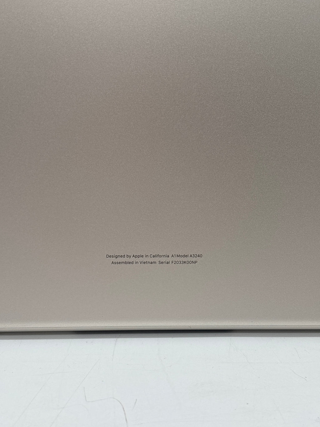 Apple MacBook Air A3240 M4 16GB RAM 256GB White